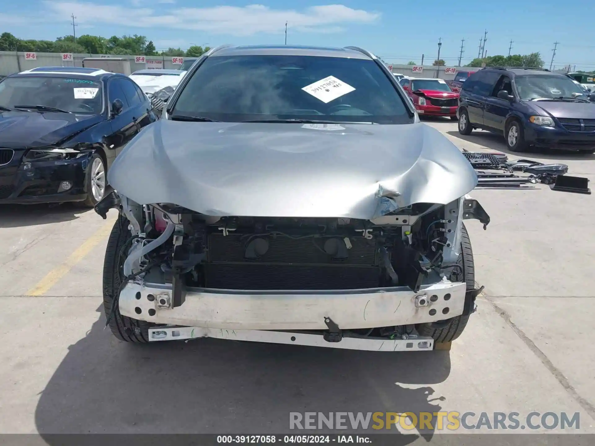 13 Photograph of a damaged car 2T2GKCEZ8NC009202 LEXUS NX 350H 2022