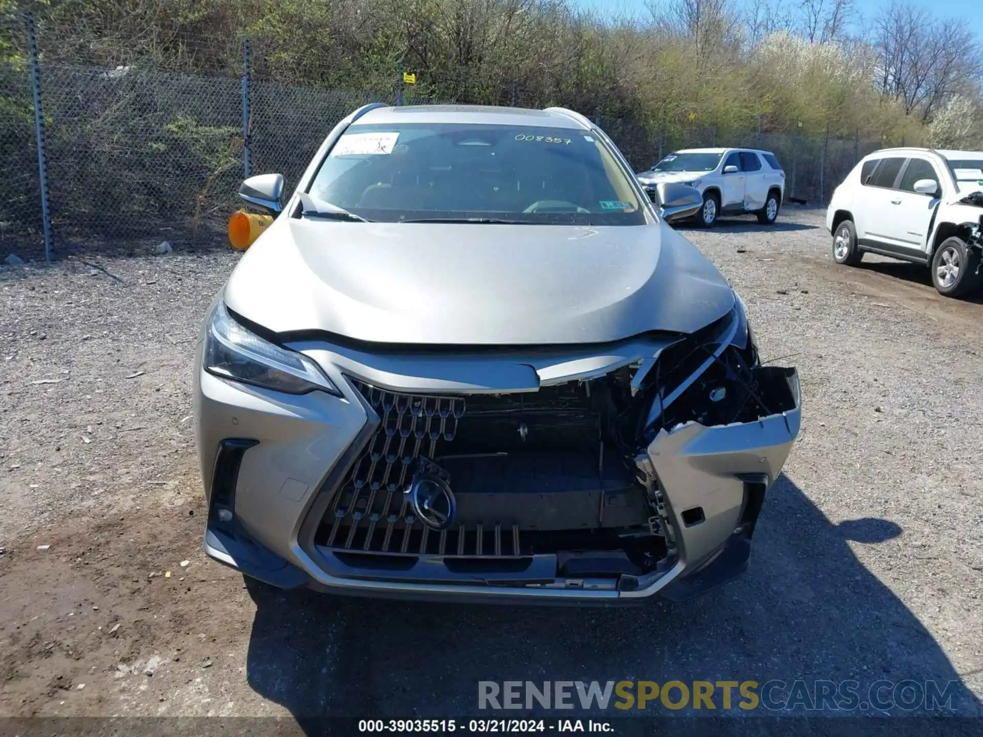 12 Photograph of a damaged car 2T2GKCEZXNC008357 LEXUS NX 350H 2022