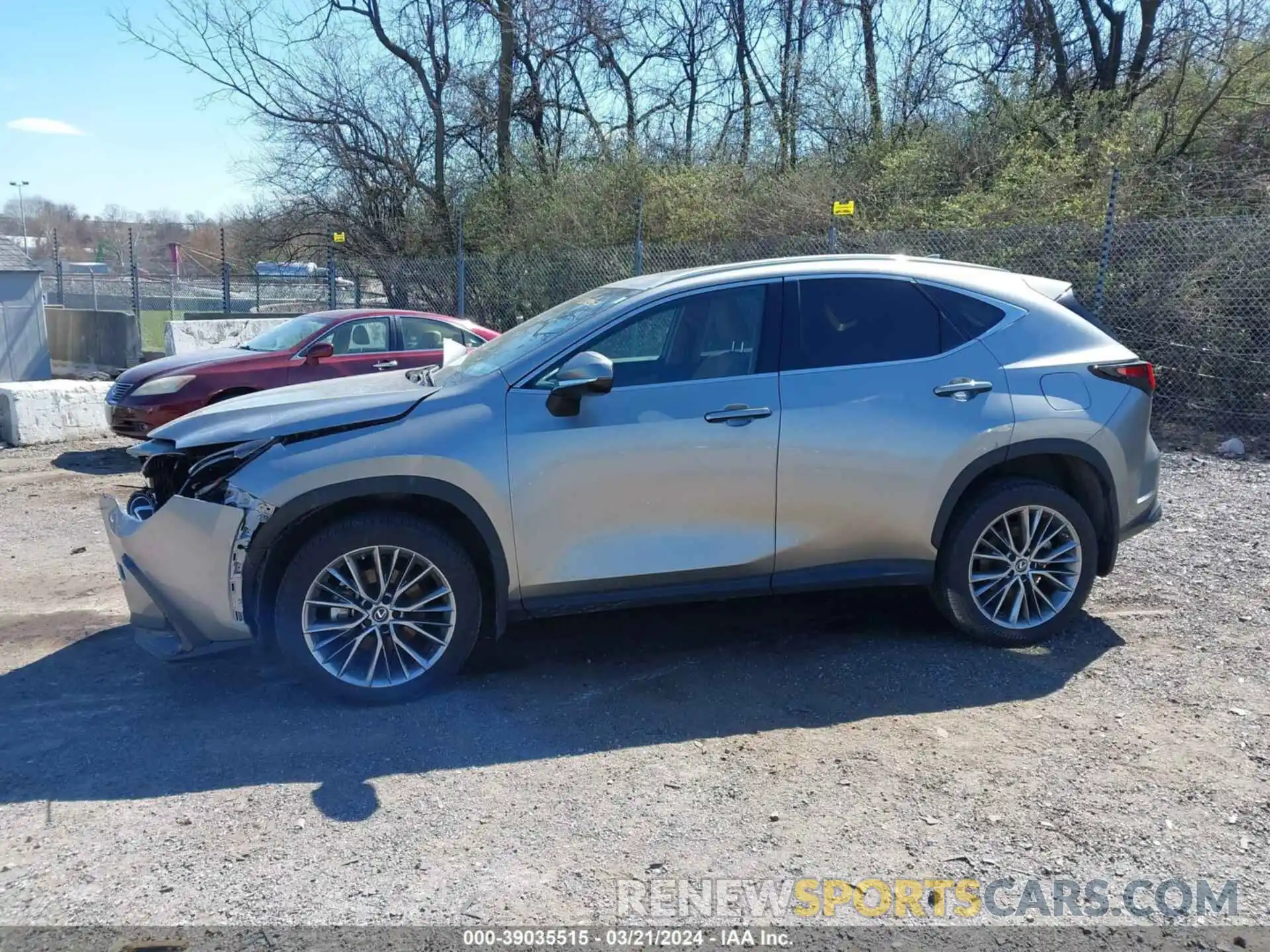 14 Фотография поврежденного автомобиля 2T2GKCEZXNC008357 LEXUS NX 350H 2022