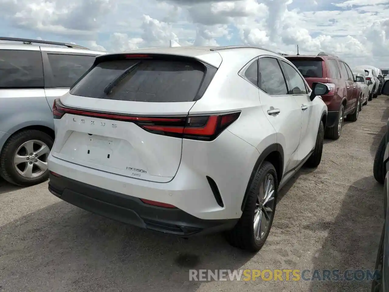 4 Фотография поврежденного автомобиля JTJGKCEZ0N5000895 LEXUS NX 350H 2022