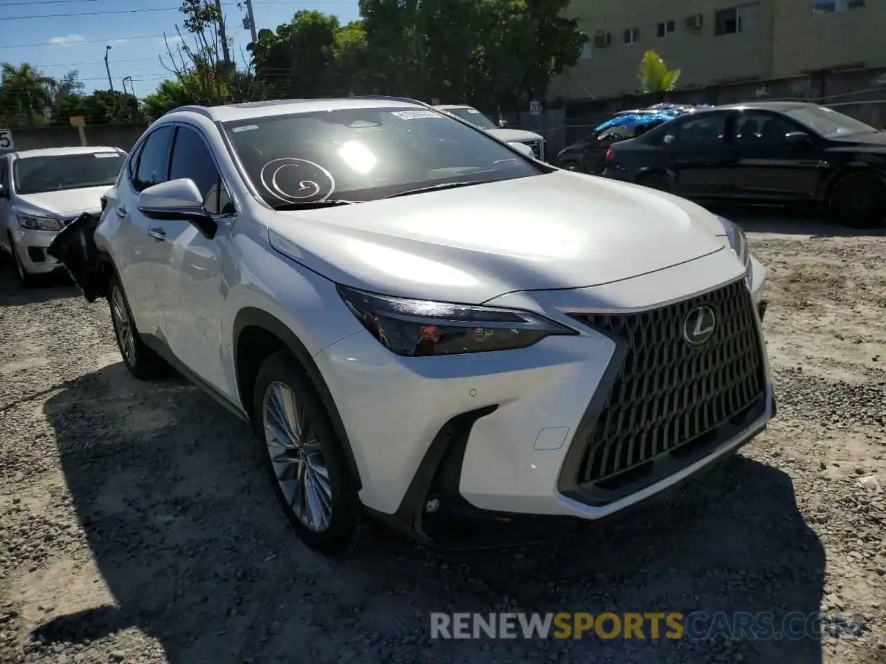 1 Photograph of a damaged car JTJGKCEZ7N5001848 LEXUS NX 350H 2022