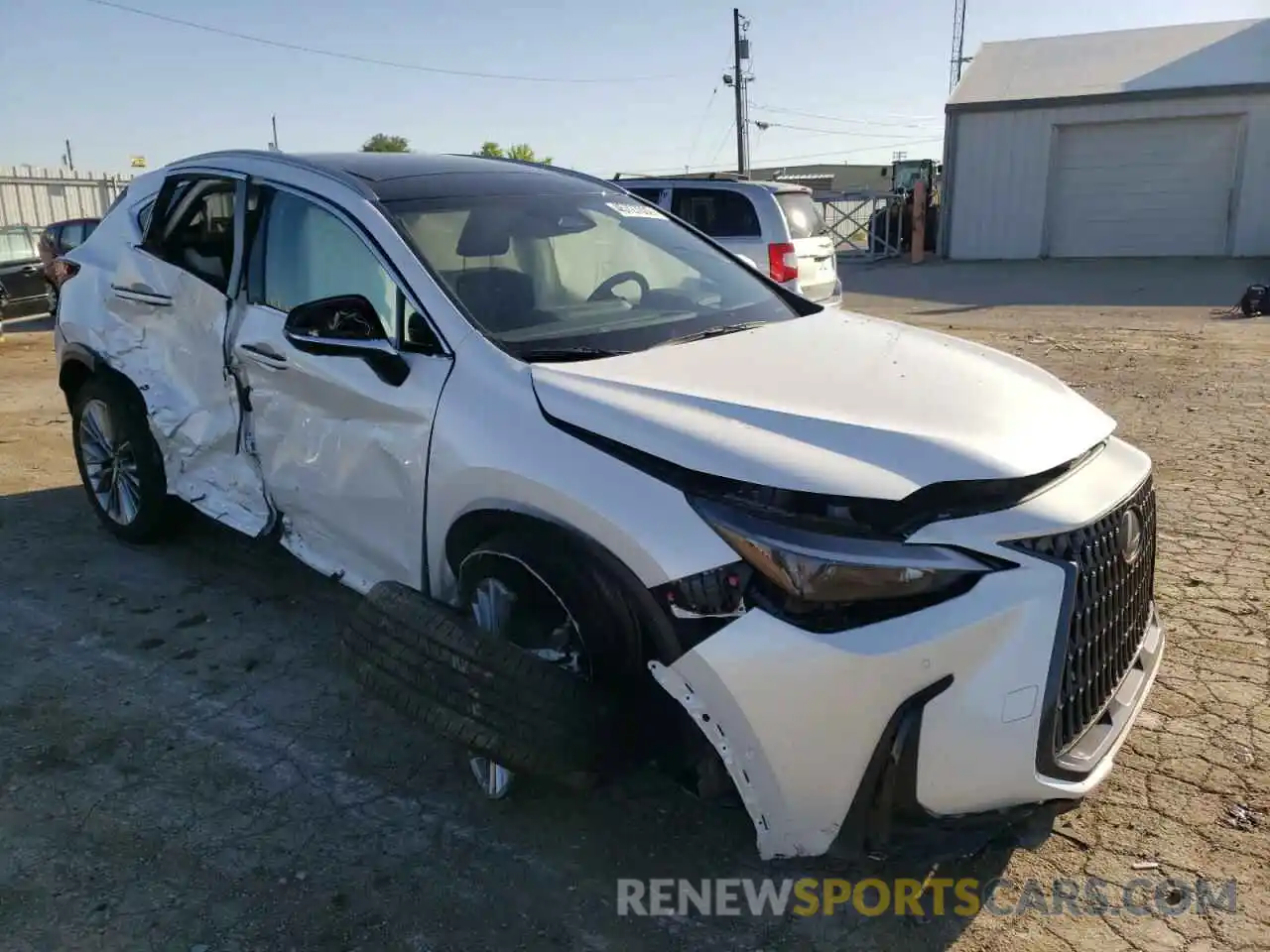 1 Фотография поврежденного автомобиля JTJHKCEZ3N5002550 LEXUS NX 350H 2022