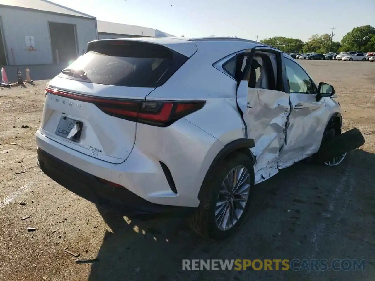 4 Фотография поврежденного автомобиля JTJHKCEZ3N5002550 LEXUS NX 350H 2022