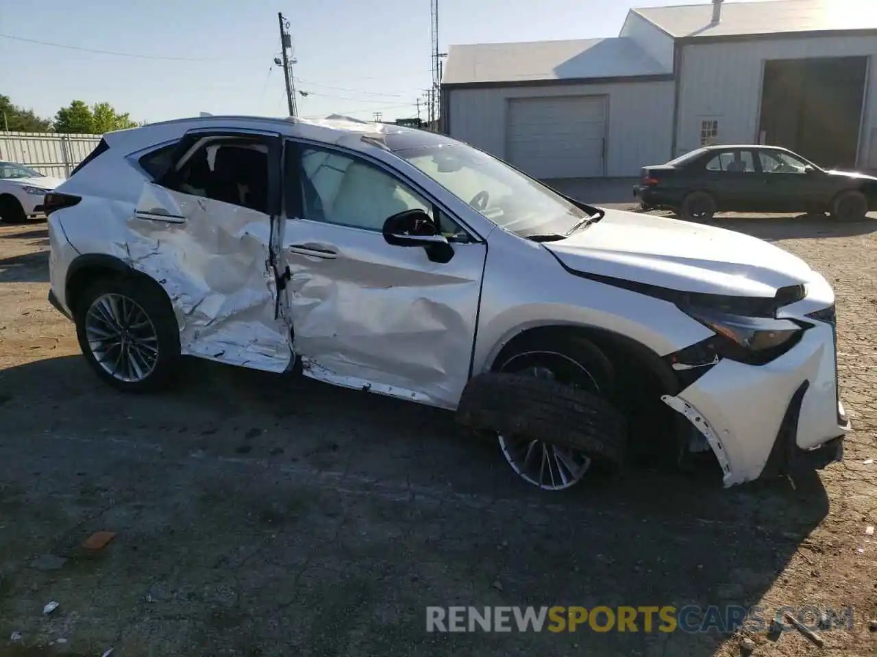 9 Фотография поврежденного автомобиля JTJHKCEZ3N5002550 LEXUS NX 350H 2022