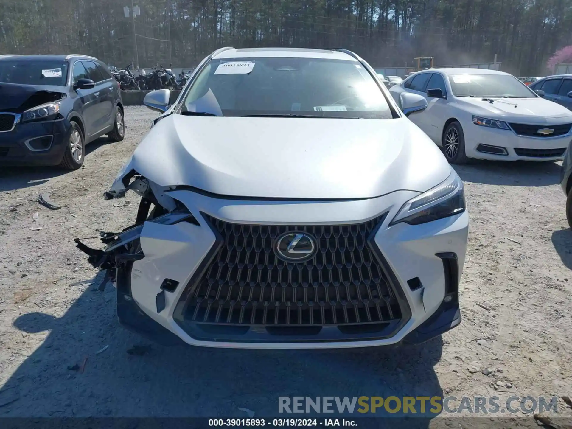 12 Фотография поврежденного автомобиля JTJGKCEZ7P5007975 LEXUS NX 350H 2023