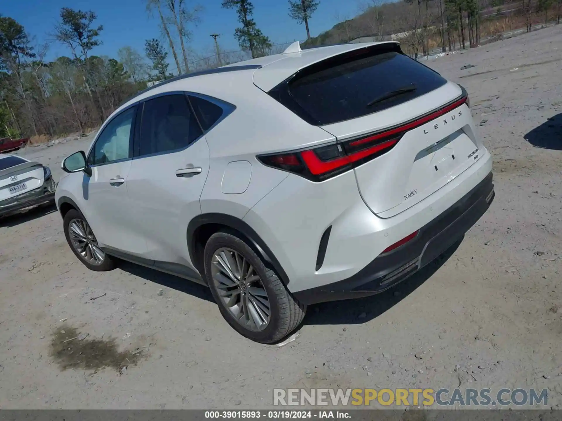 3 Фотография поврежденного автомобиля JTJGKCEZ7P5007975 LEXUS NX 350H 2023