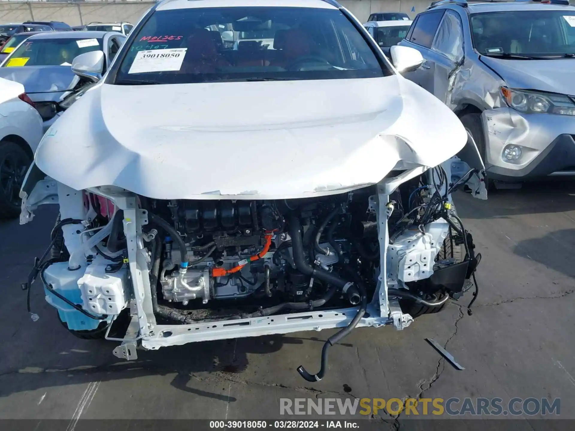 13 Photograph of a damaged car JTJGKCEZ4R5020072 LEXUS NX 350H 2024