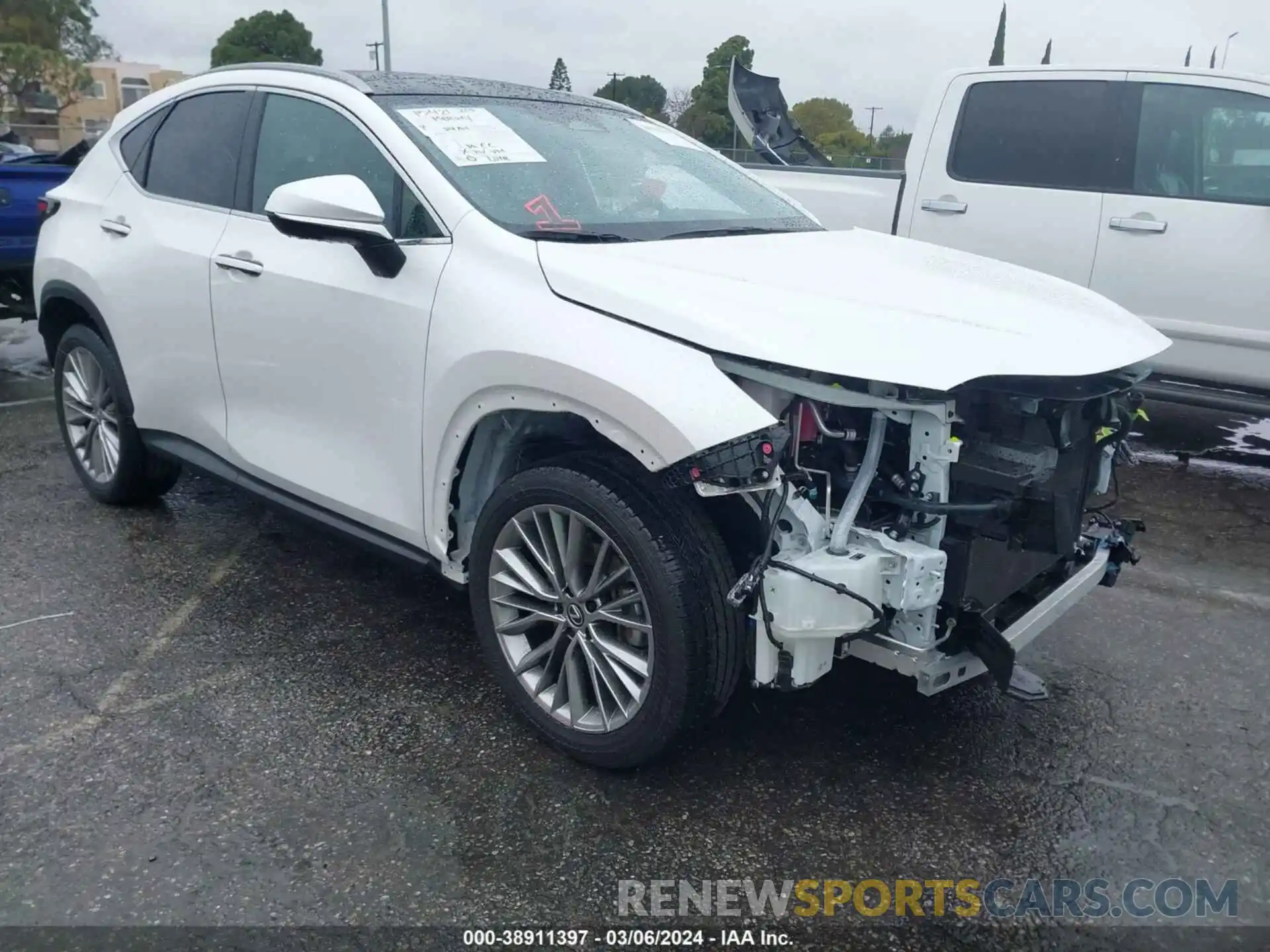 1 Photograph of a damaged car JTJHKCEZ3R5010640 LEXUS NX 350H 2024