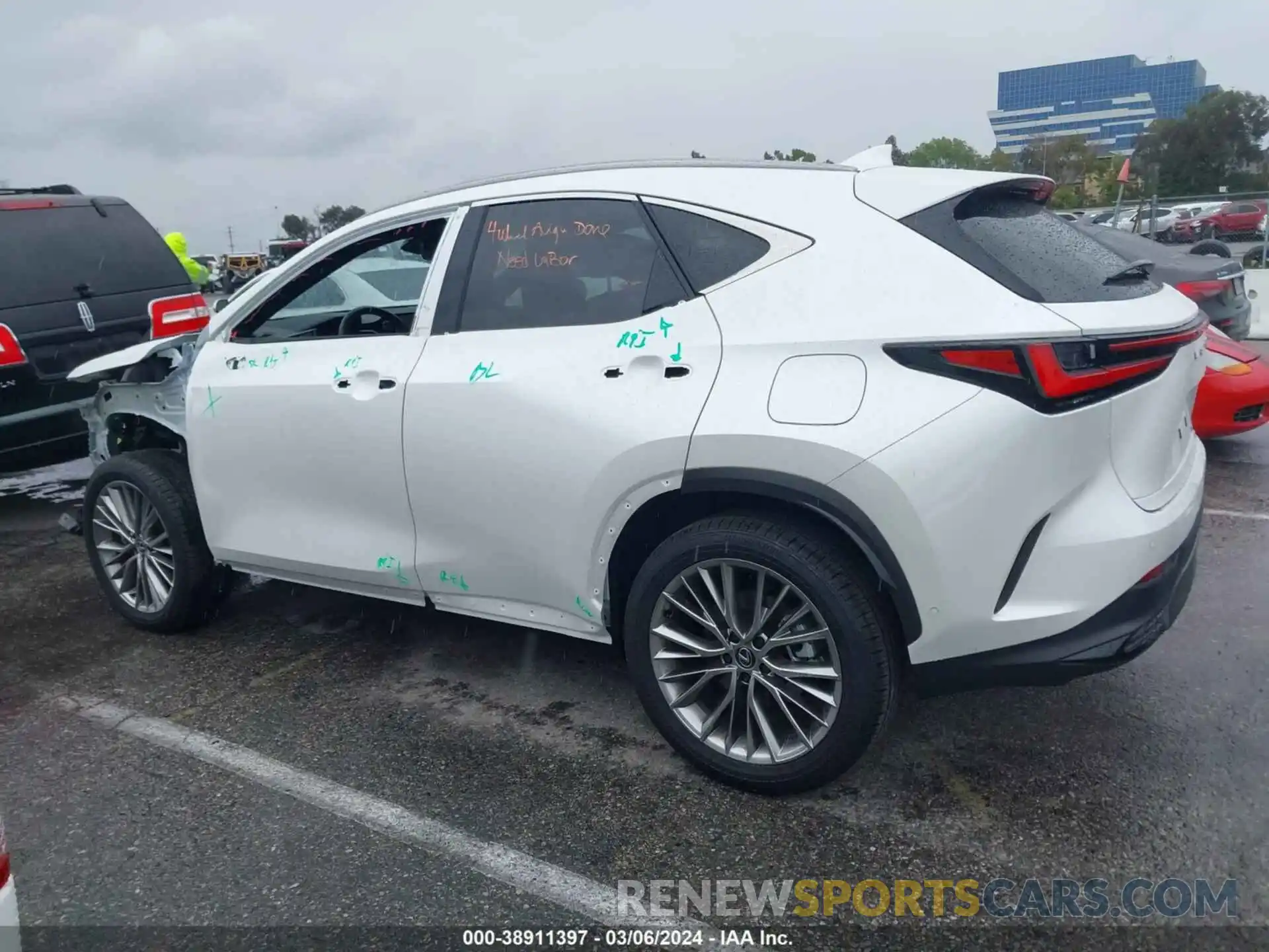 15 Photograph of a damaged car JTJHKCEZ3R5010640 LEXUS NX 350H 2024