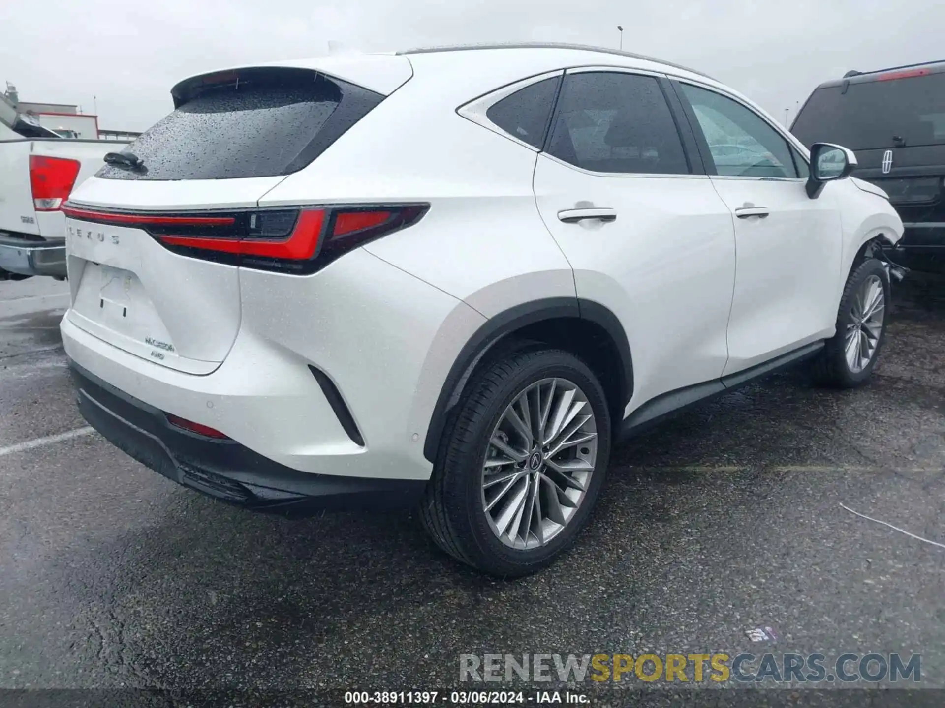 4 Фотография поврежденного автомобиля JTJHKCEZ3R5010640 LEXUS NX 350H 2024