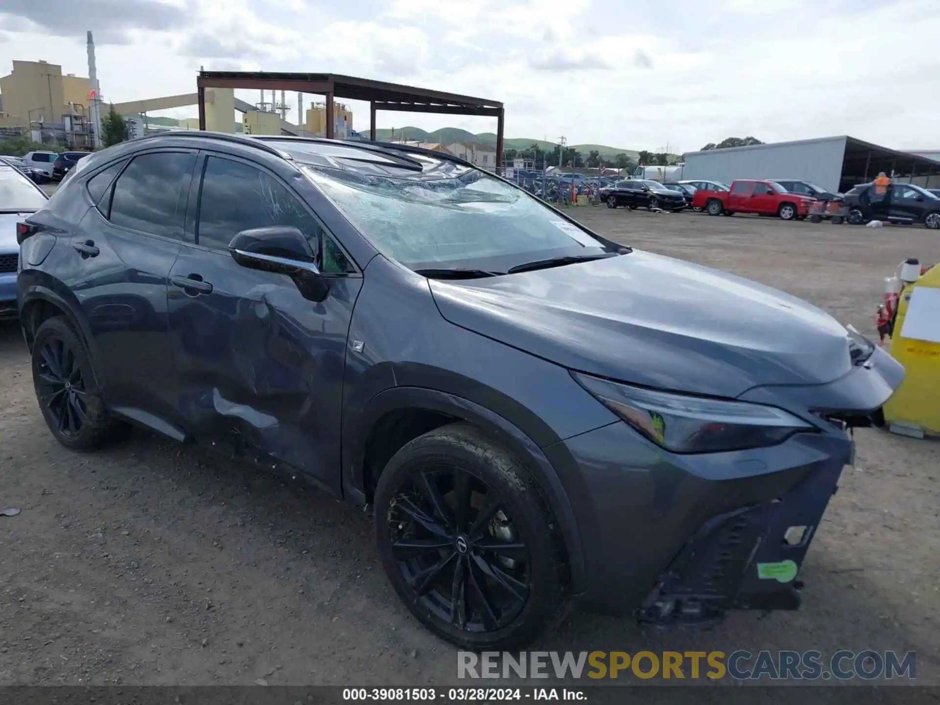 1 Photograph of a damaged car JTJKKCFZXP2016146 LEXUS NX 450H+ 2023