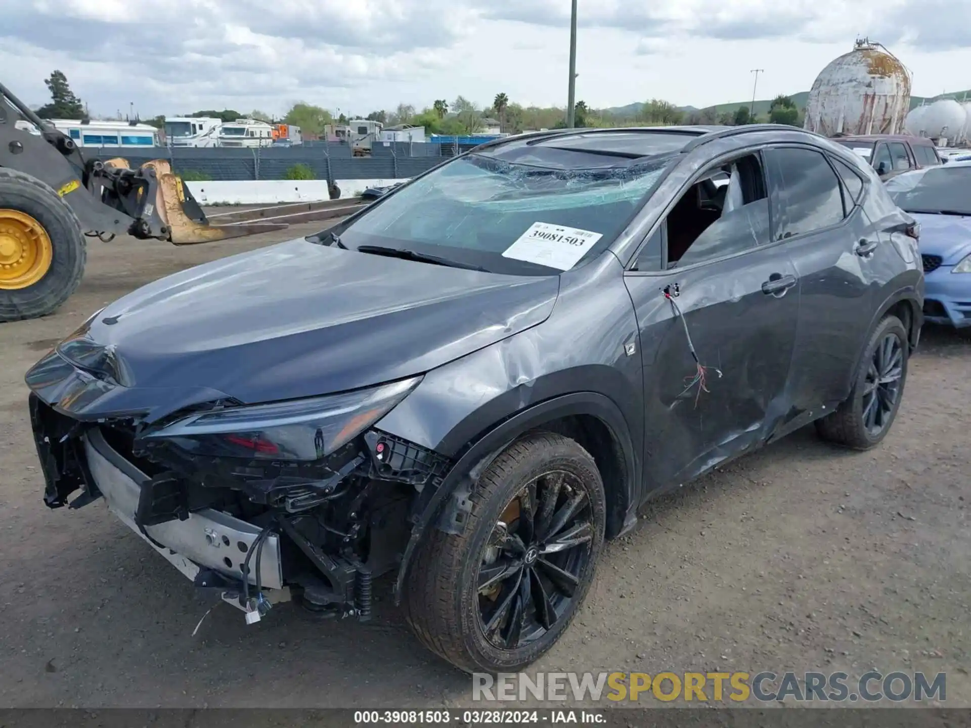 2 Фотография поврежденного автомобиля JTJKKCFZXP2016146 LEXUS NX 450H+ 2023