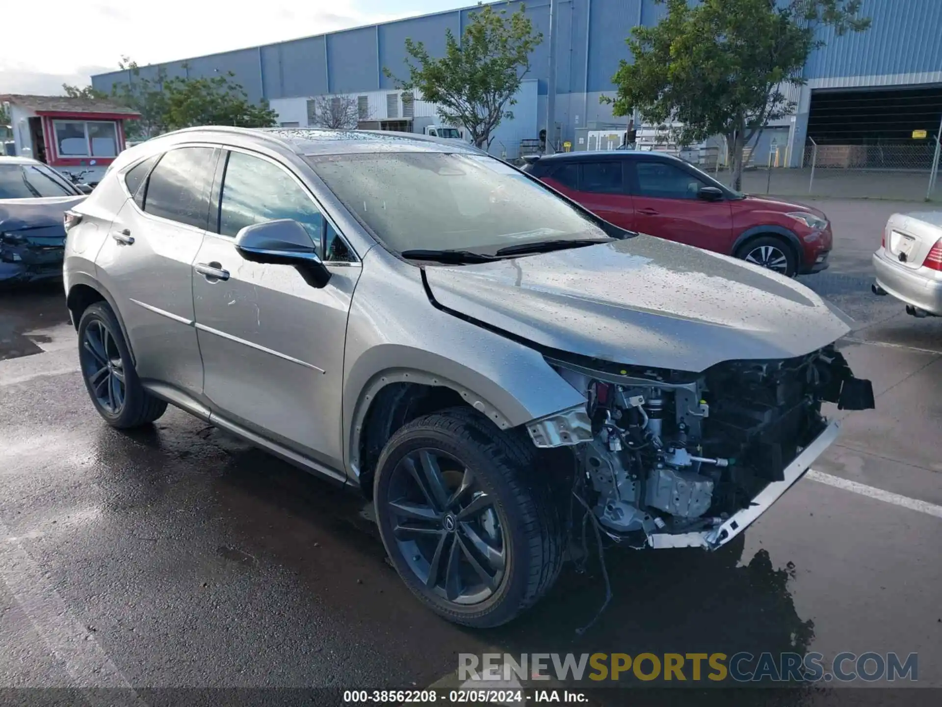 1 Фотография поврежденного автомобиля JTJHKCFZ7R2021592 LEXUS NX 450H+ 2024