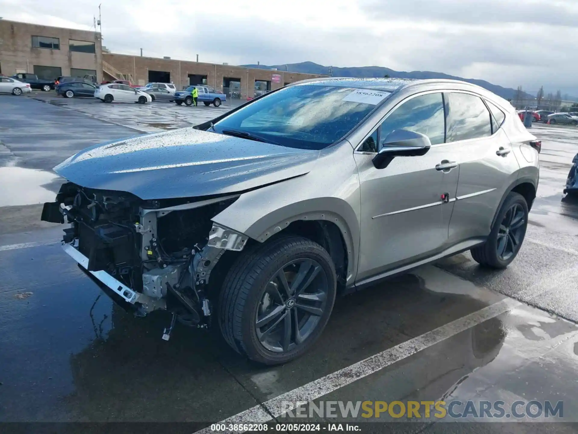 2 Photograph of a damaged car JTJHKCFZ7R2021592 LEXUS NX 450H+ 2024