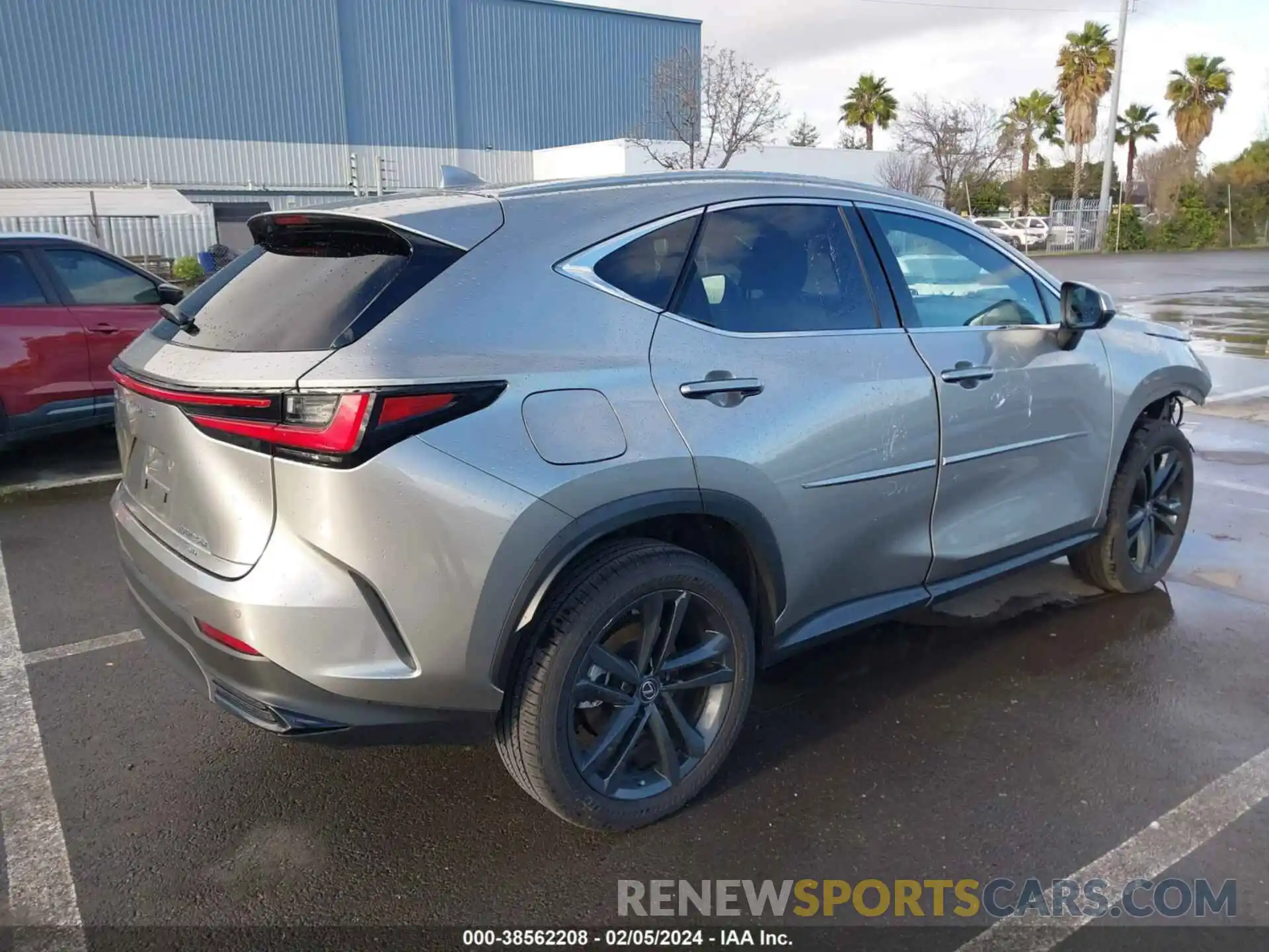 4 Фотография поврежденного автомобиля JTJHKCFZ7R2021592 LEXUS NX 450H+ 2024