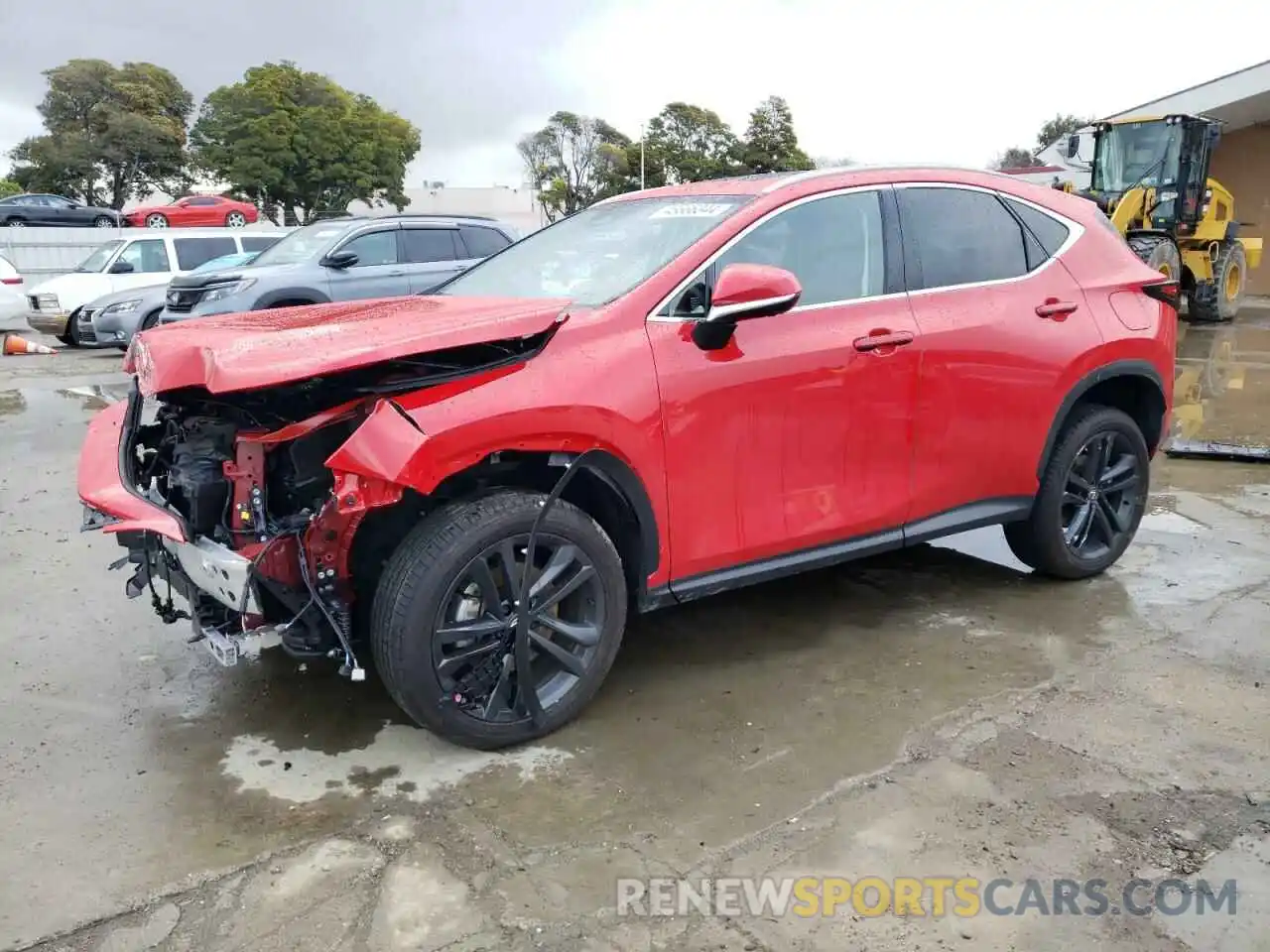 1 Photograph of a damaged car JTJHKCFZ3R2029446 LEXUS NX 450H LU 2024