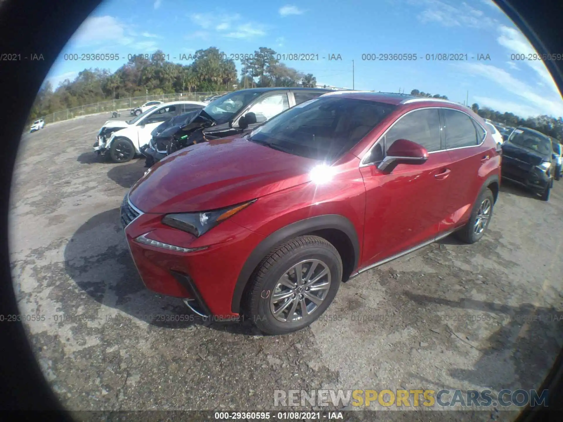 2 Photograph of a damaged car JTJDARBZXM5020728 LEXUS NX300H 2021