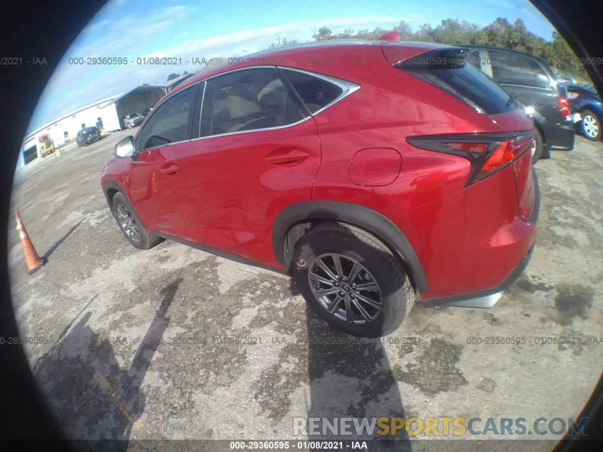 3 Photograph of a damaged car JTJDARBZXM5020728 LEXUS NX300H 2021