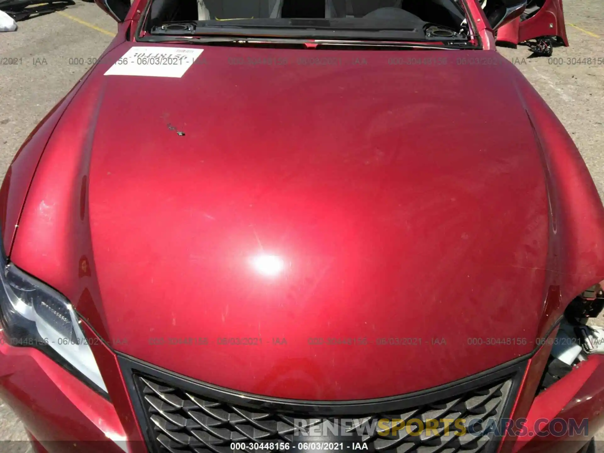 10 Photograph of a damaged car JTHHA5BC0K5009239 LEXUS RC 2019