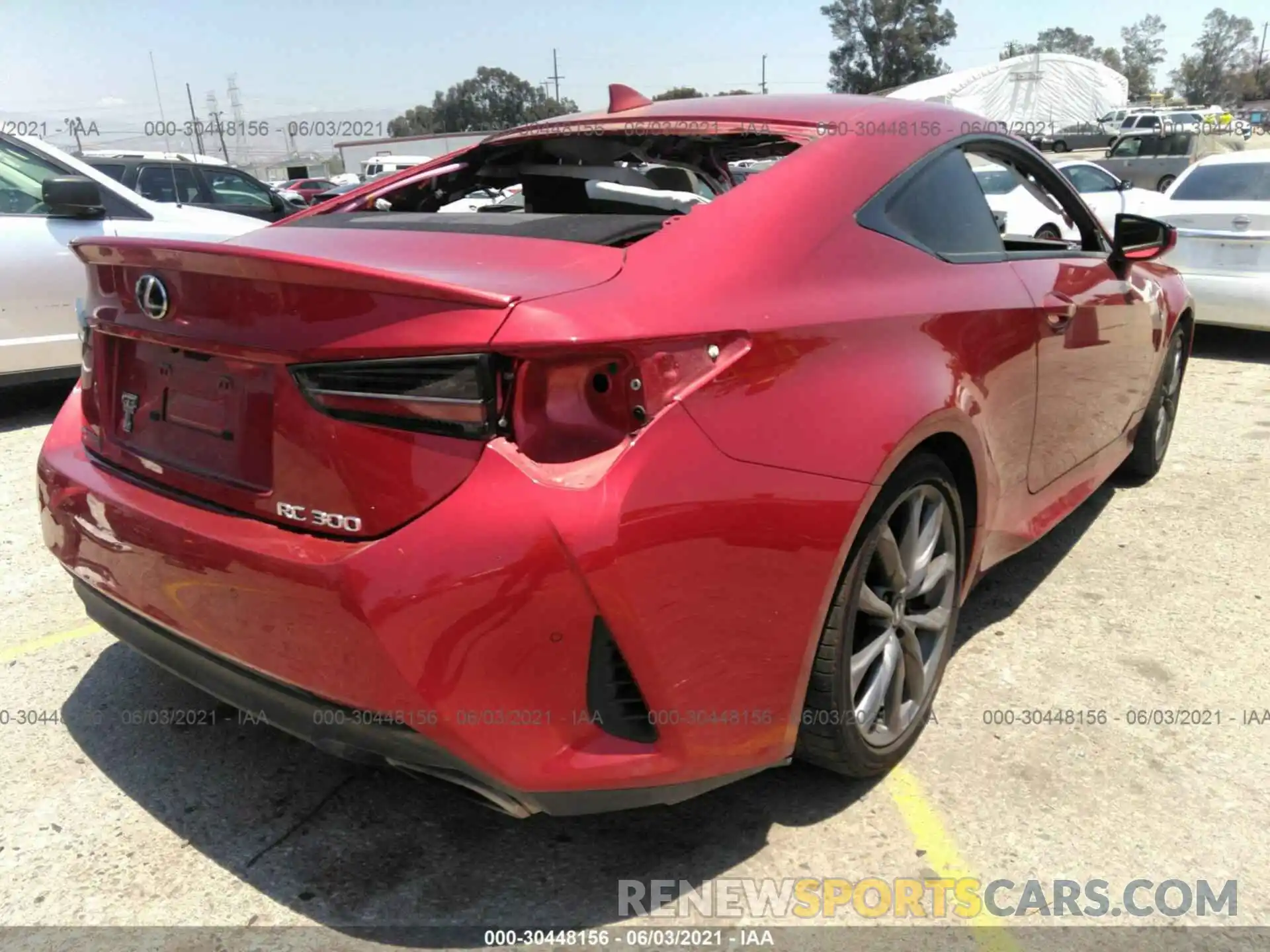 4 Photograph of a damaged car JTHHA5BC0K5009239 LEXUS RC 2019