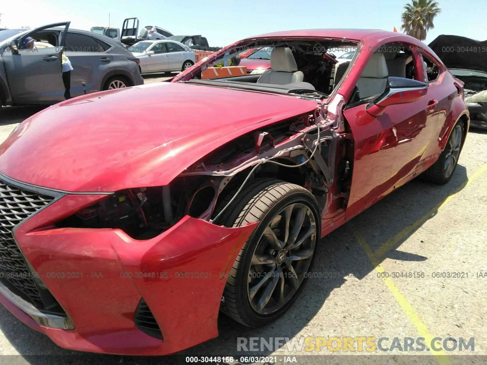 6 Photograph of a damaged car JTHHA5BC0K5009239 LEXUS RC 2019