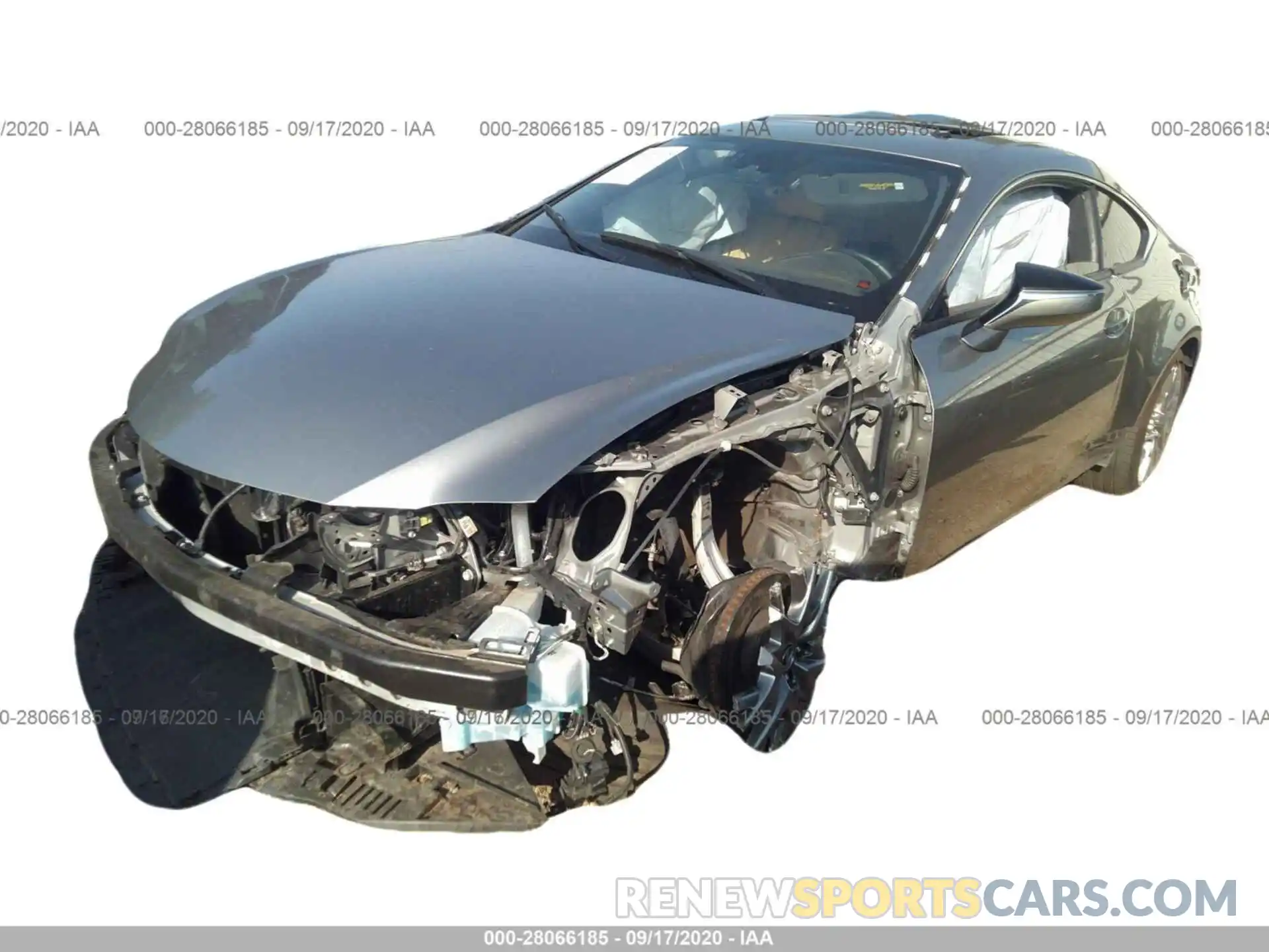 2 Фотография поврежденного автомобиля JTHHA5BC0K5010293 LEXUS RC 2019