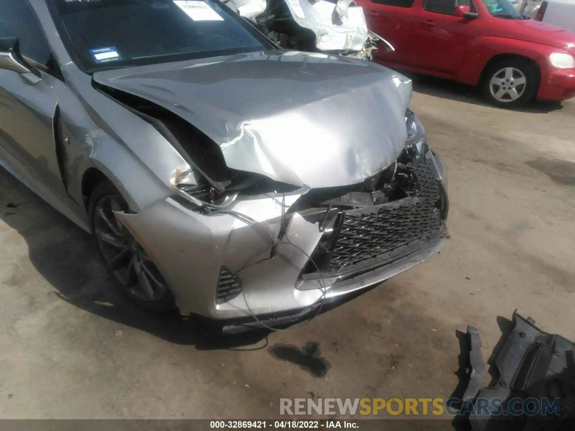 6 Photograph of a damaged car JTHHA5BC2K5008996 LEXUS RC 2019