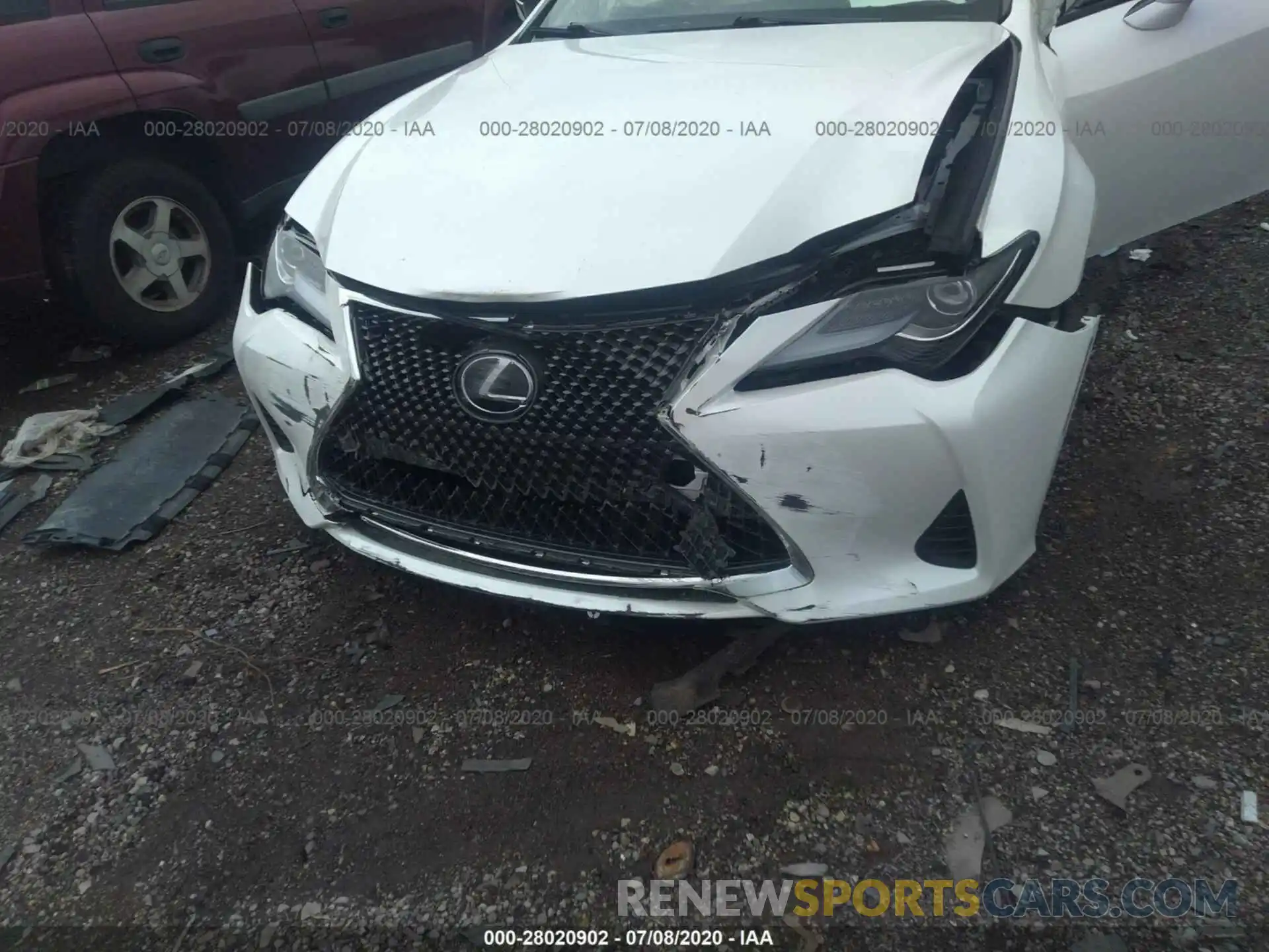 6 Photograph of a damaged car JTHHA5BC2K5009369 LEXUS RC 2019