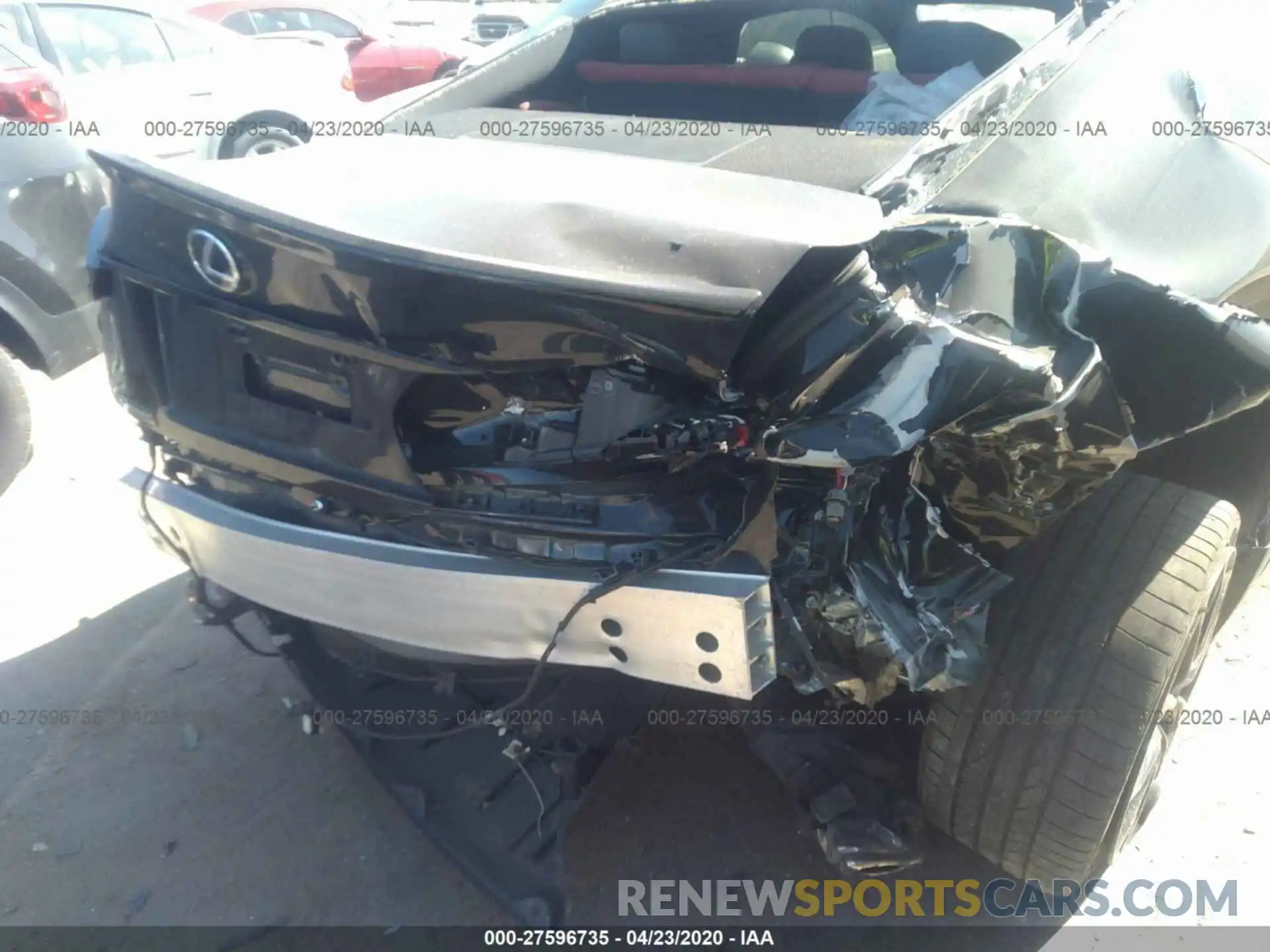 6 Photograph of a damaged car JTHHA5BC5K5009561 LEXUS RC 2019