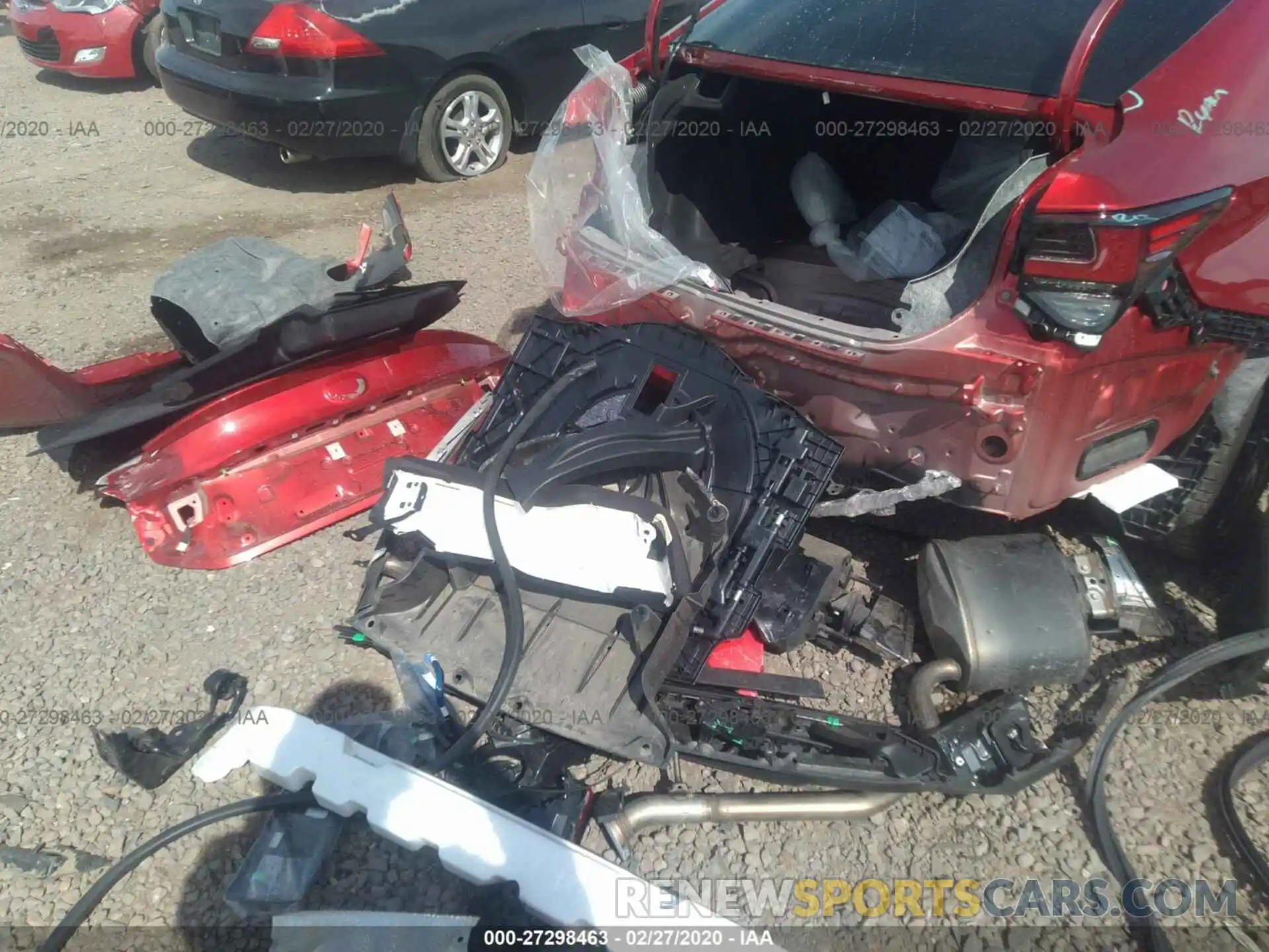 6 Photograph of a damaged car JTHHA5BC6K5010069 LEXUS RC 2019