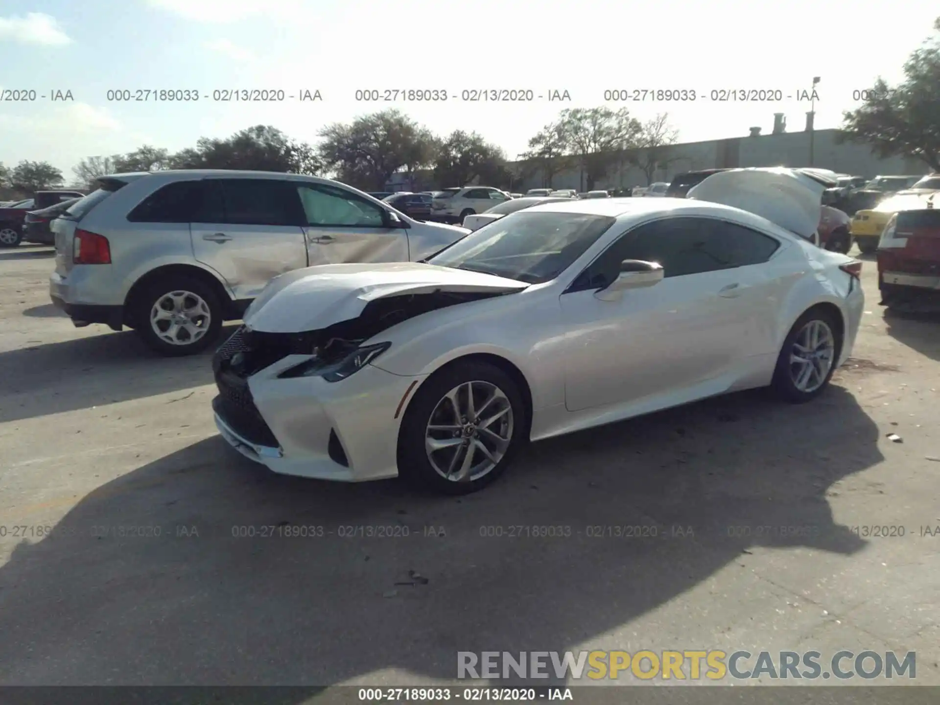 2 Photograph of a damaged car JTHHA5BC6K5010170 LEXUS RC 2019