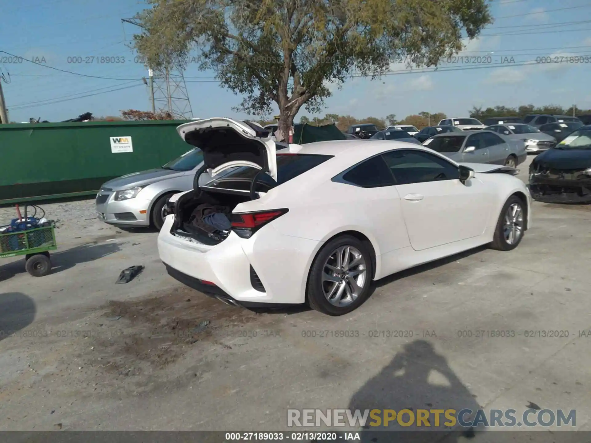 4 Photograph of a damaged car JTHHA5BC6K5010170 LEXUS RC 2019