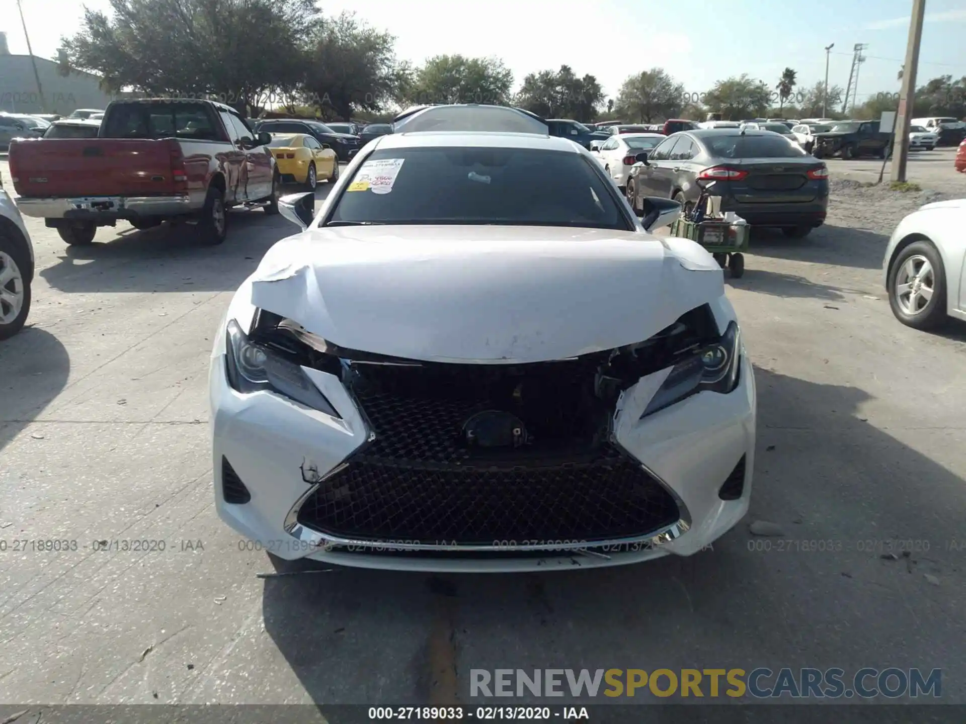 6 Photograph of a damaged car JTHHA5BC6K5010170 LEXUS RC 2019