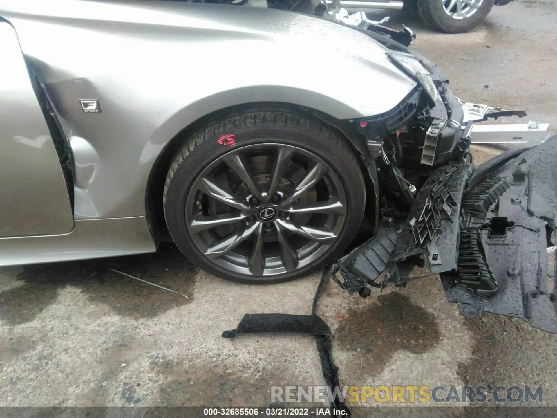 14 Photograph of a damaged car JTHHA5BC8K5010221 LEXUS RC 2019