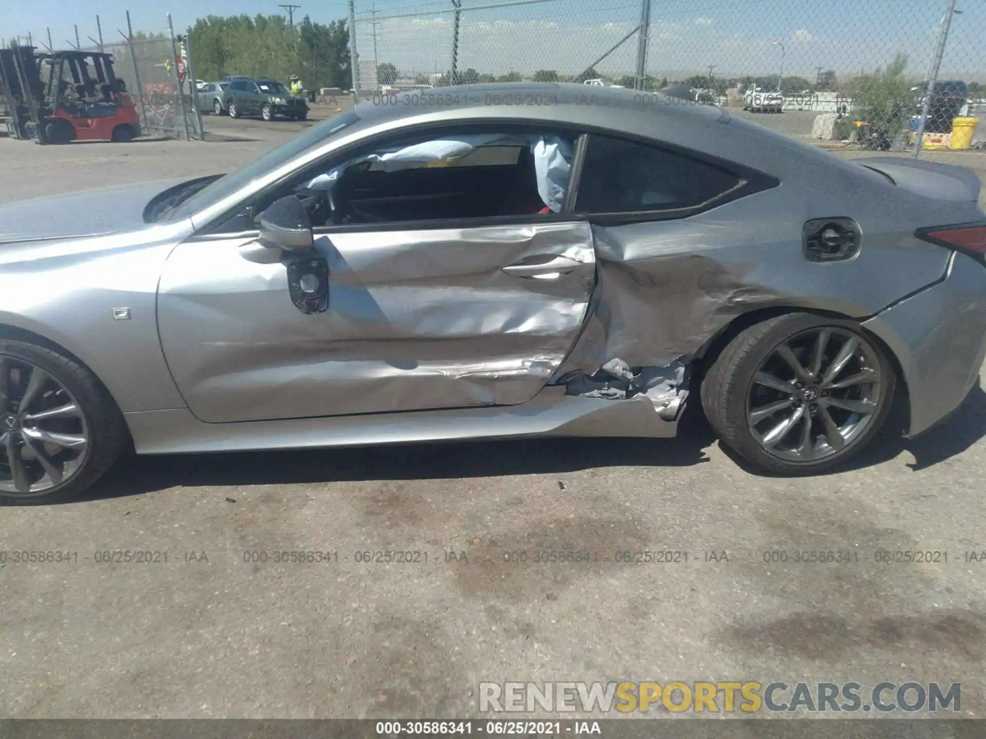 6 Photograph of a damaged car JTHHA5BC9K5009160 LEXUS RC 2019