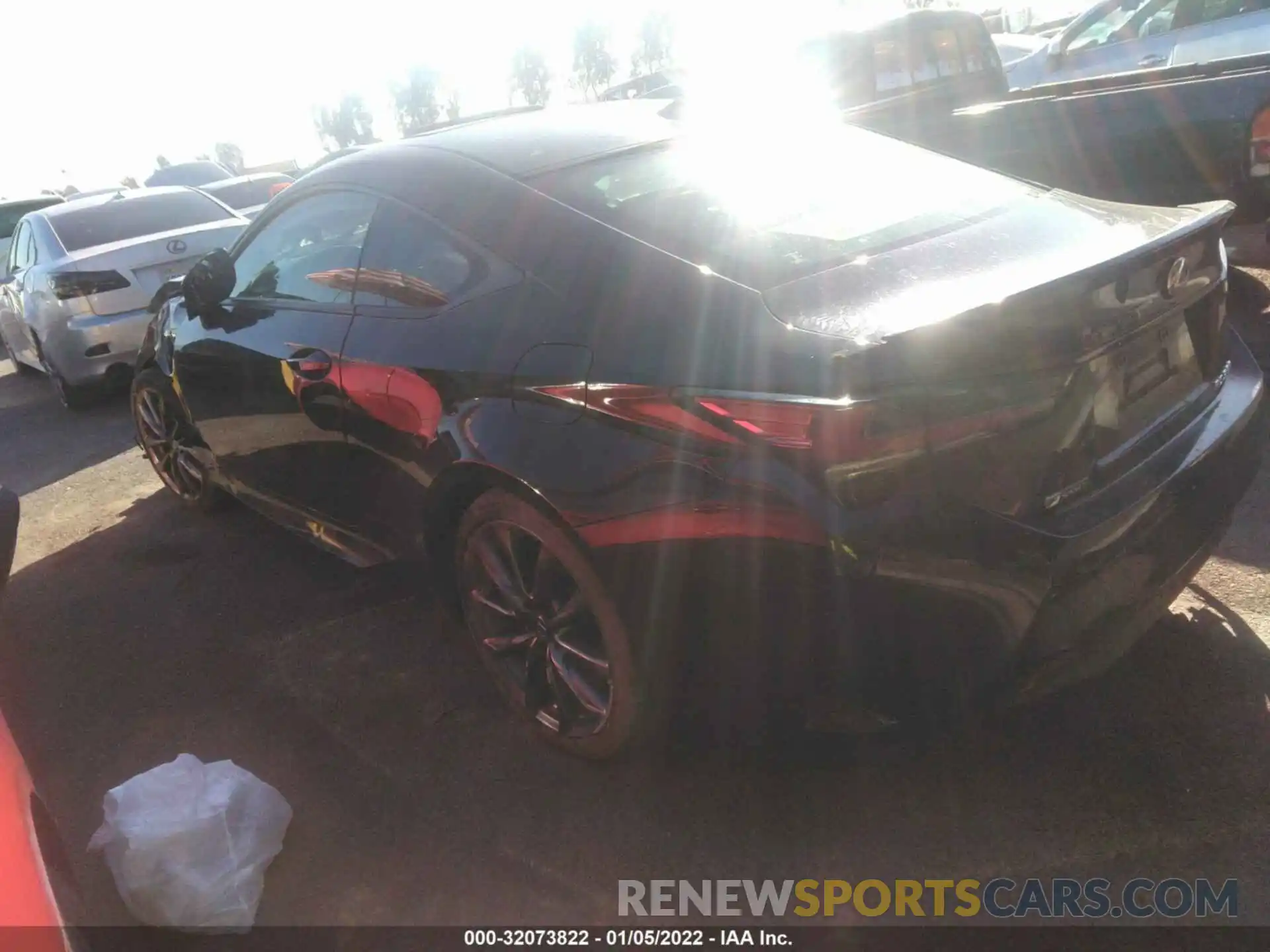 3 Photograph of a damaged car JTHHA5BC9K5009689 LEXUS RC 2019