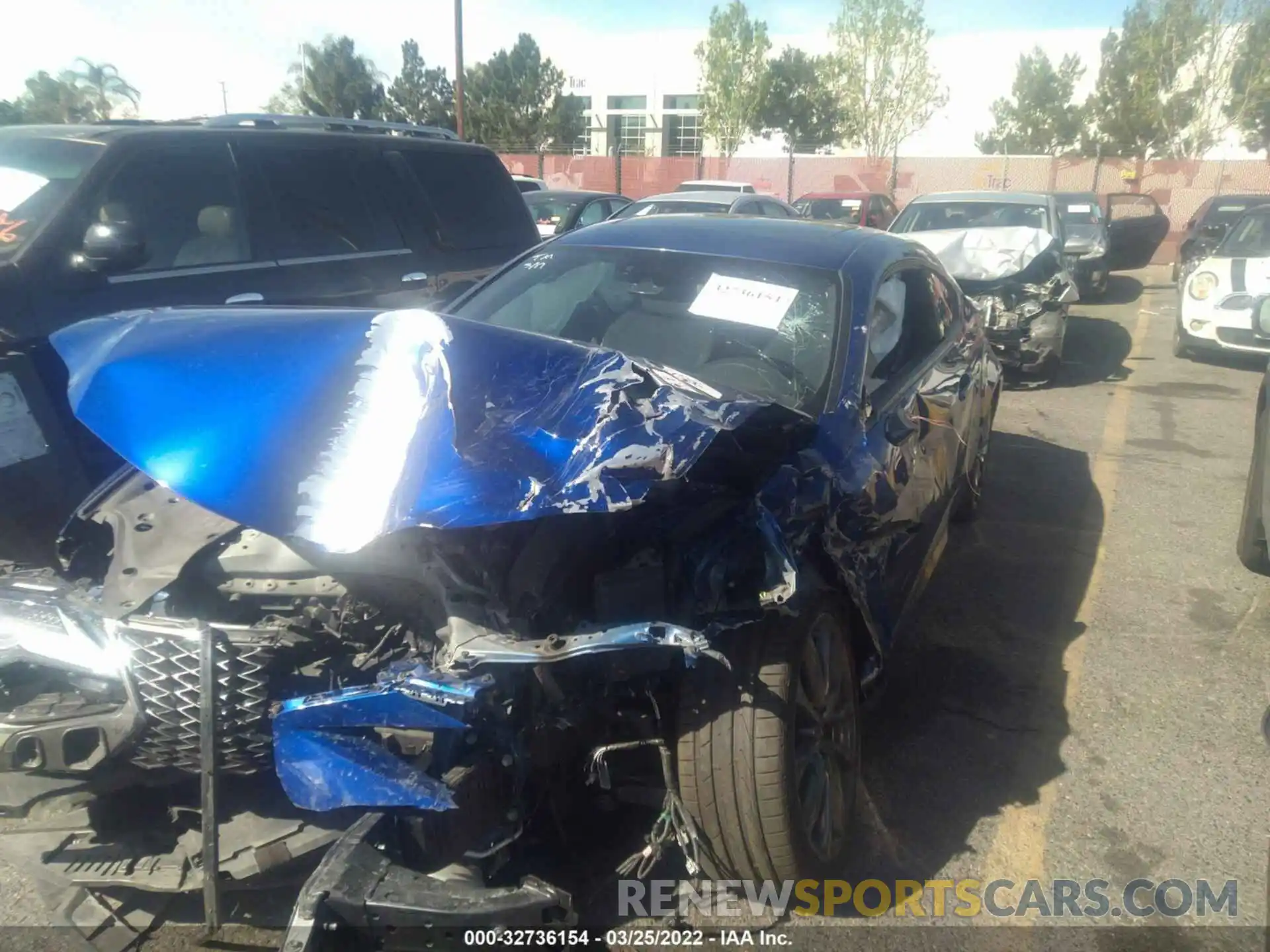 2 Photograph of a damaged car JTHHA5BC9K5010258 LEXUS RC 2019