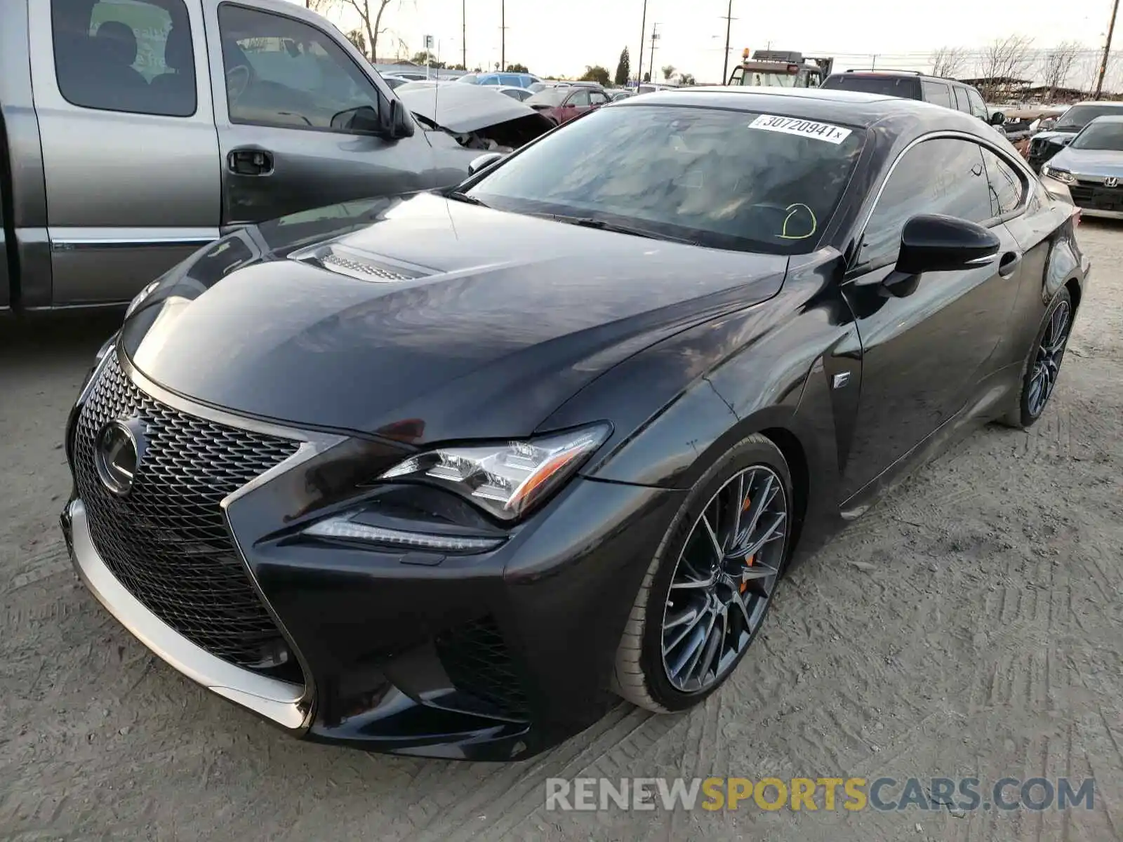 2 Photograph of a damaged car JTHHP5BC4K5006858 LEXUS RC 2019