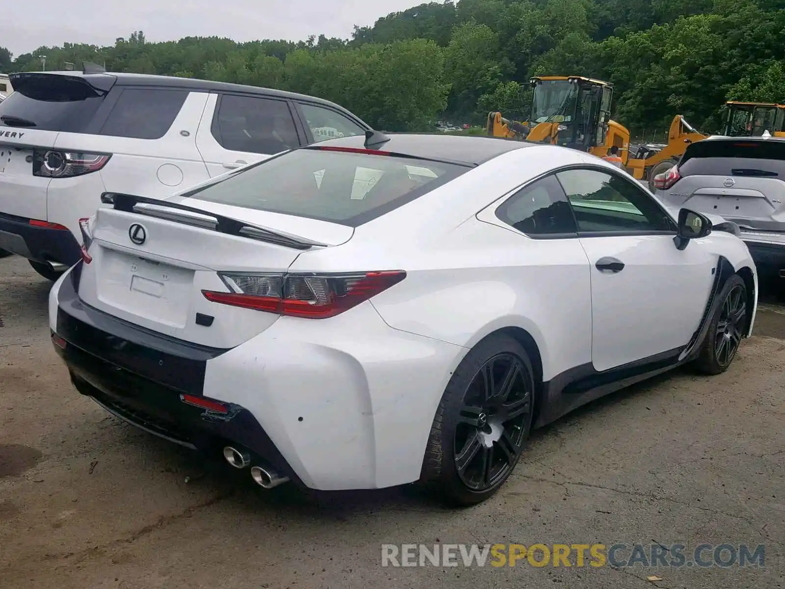 4 Photograph of a damaged car JTHHP5BC6K5007140 LEXUS RC 2019