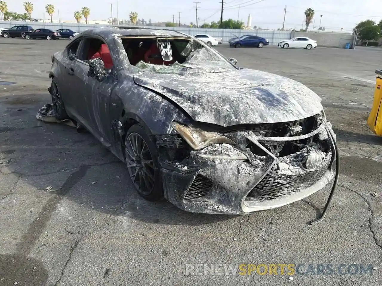 1 Photograph of a damaged car JTHHP5BC6K5007249 LEXUS RC 2019