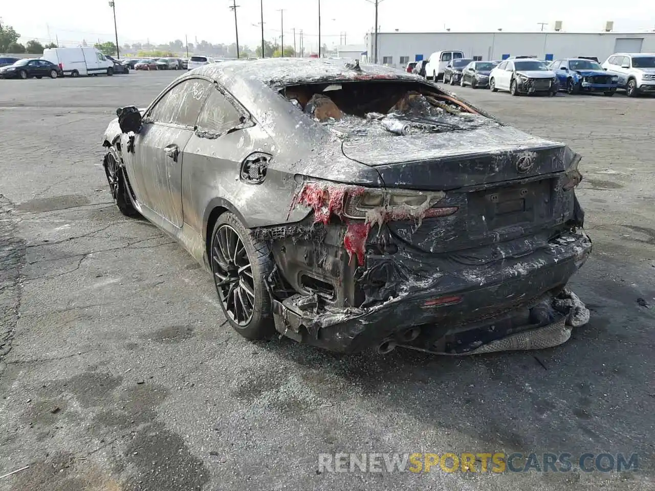 3 Photograph of a damaged car JTHHP5BC6K5007249 LEXUS RC 2019