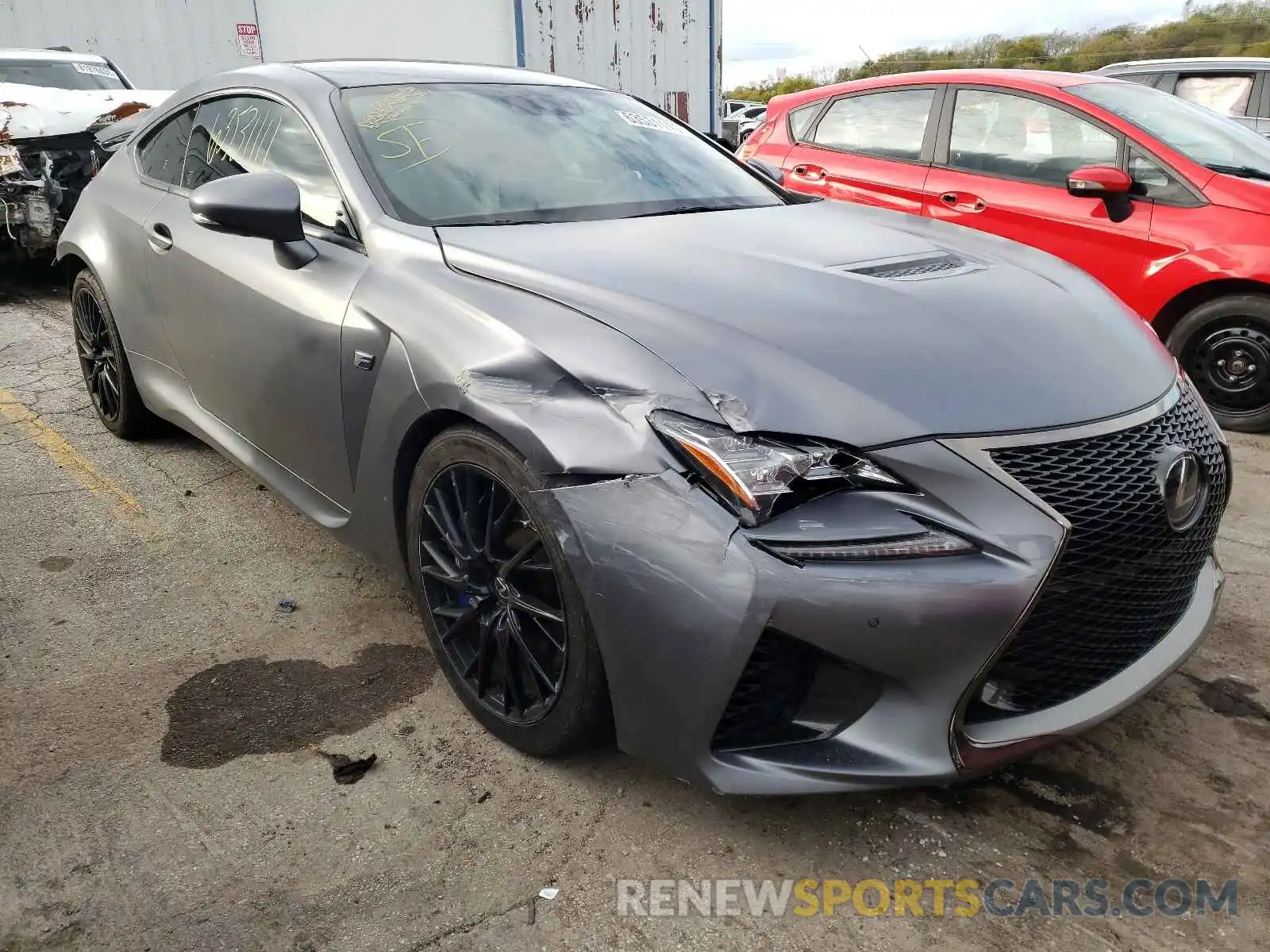 1 Photograph of a damaged car JTHHP5BC8K5006975 LEXUS RC 2019