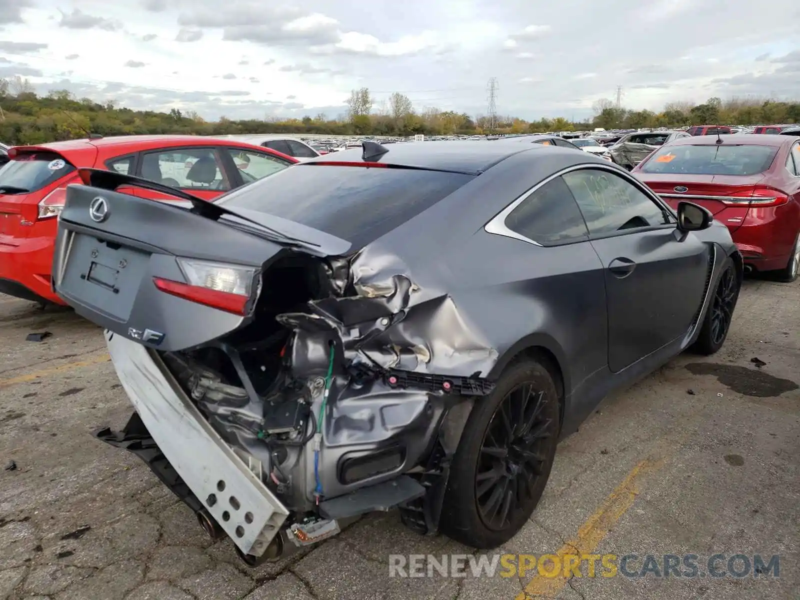 4 Photograph of a damaged car JTHHP5BC8K5006975 LEXUS RC 2019