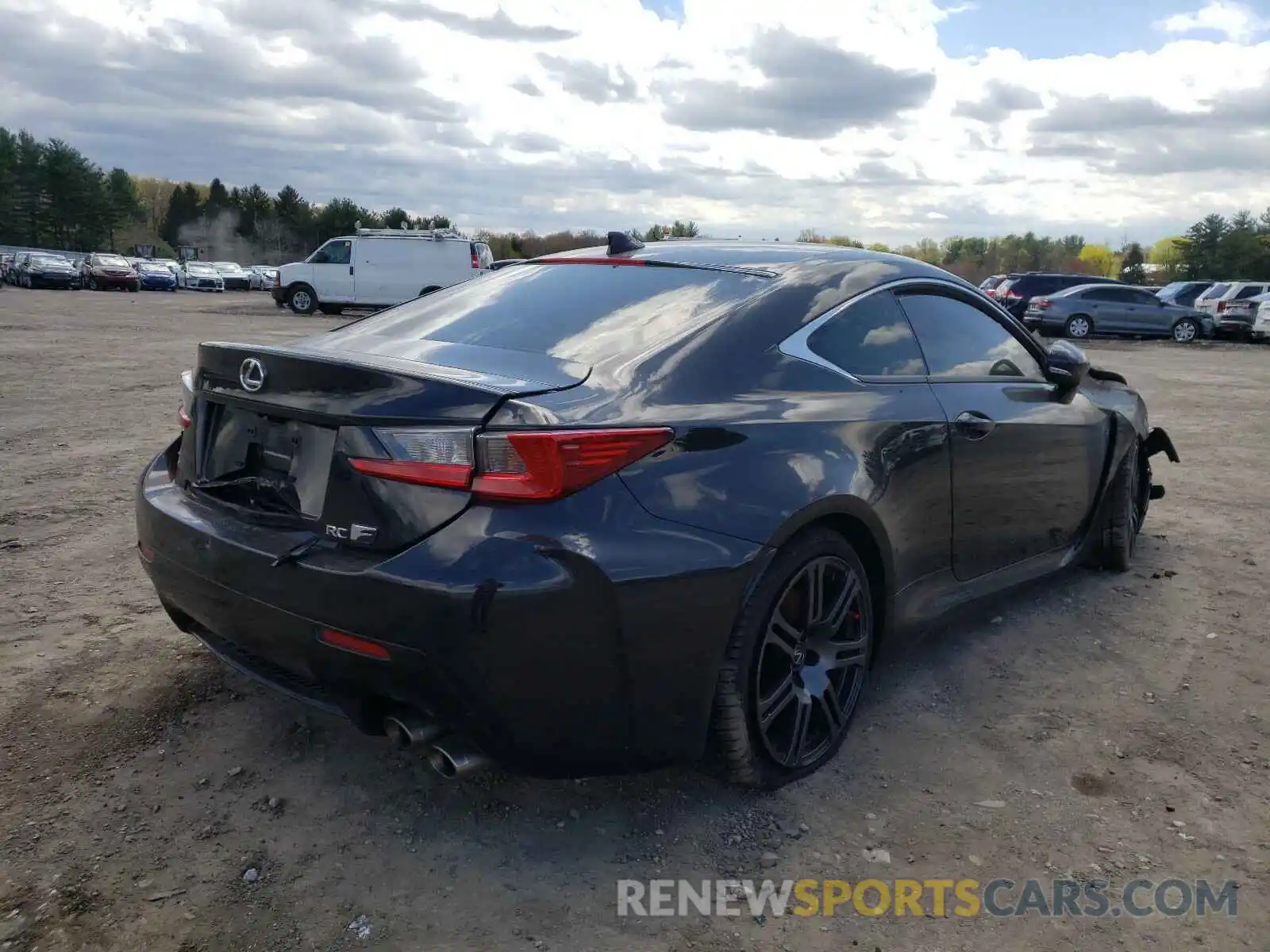 4 Photograph of a damaged car JTHHP5BC9K5007231 LEXUS RC 2019