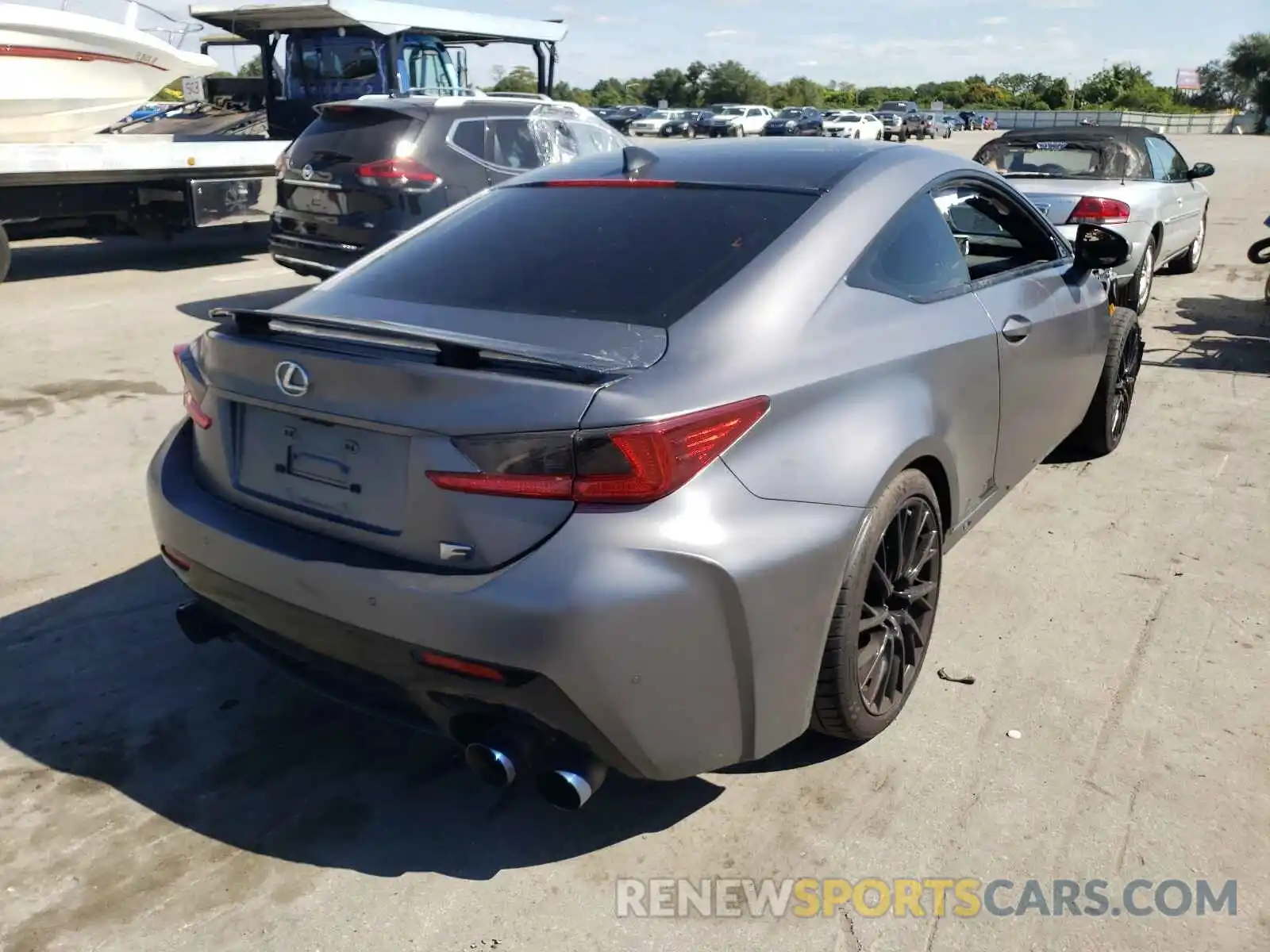 4 Photograph of a damaged car JTHHP5BCXK5006895 LEXUS RC 2019