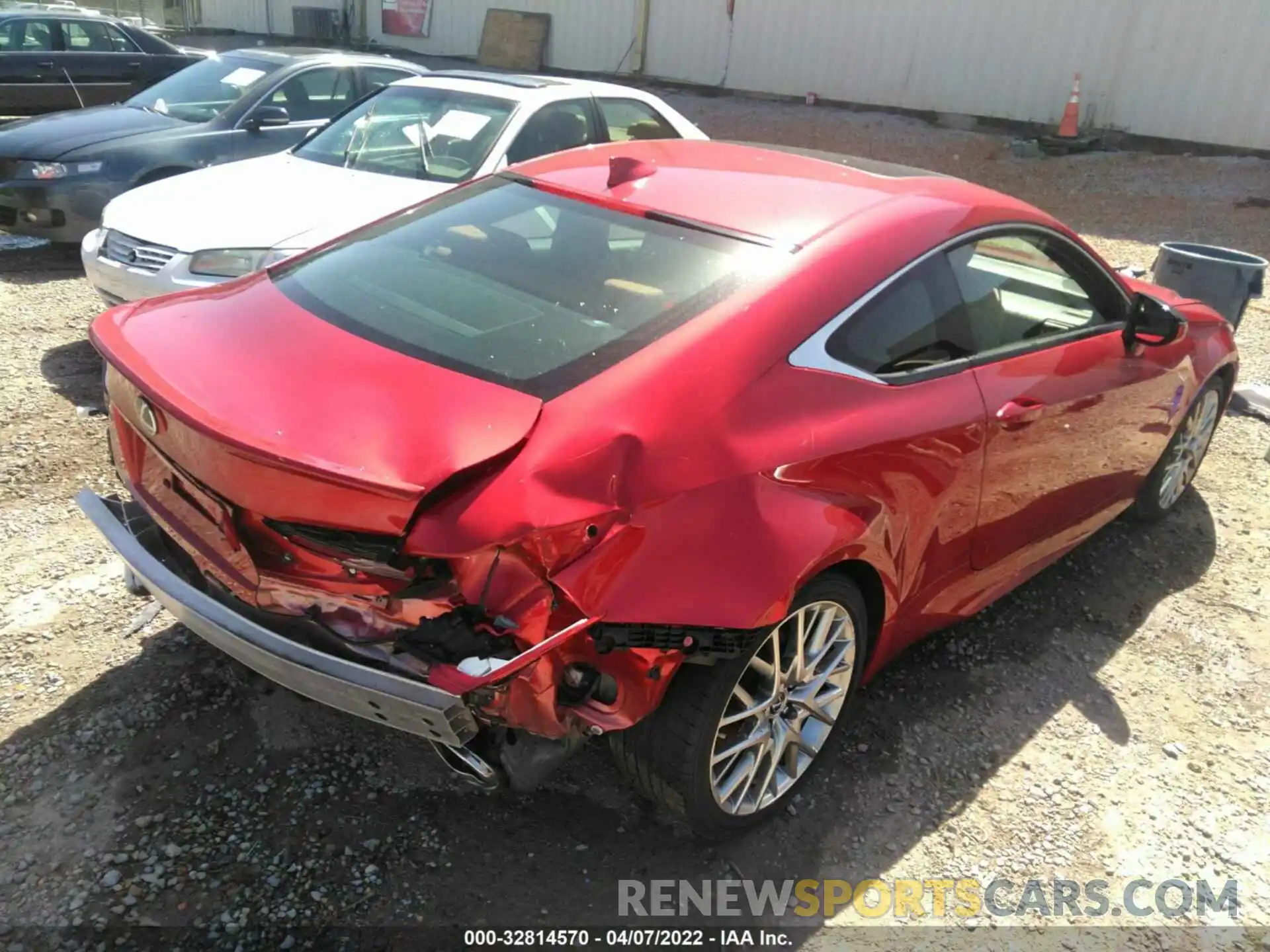 4 Photograph of a damaged car JTHHZ5BC0K5019312 LEXUS RC 2019