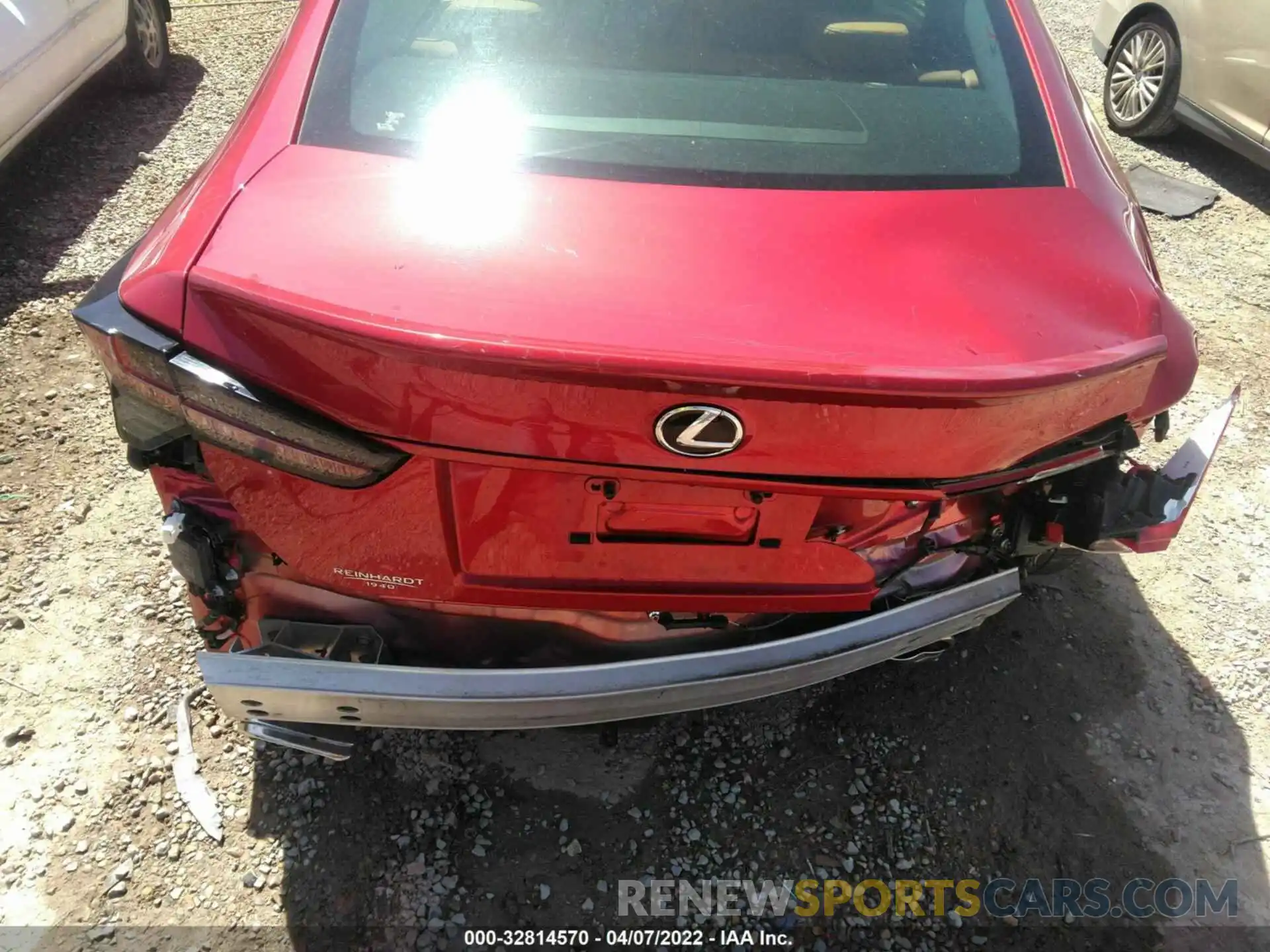 6 Photograph of a damaged car JTHHZ5BC0K5019312 LEXUS RC 2019