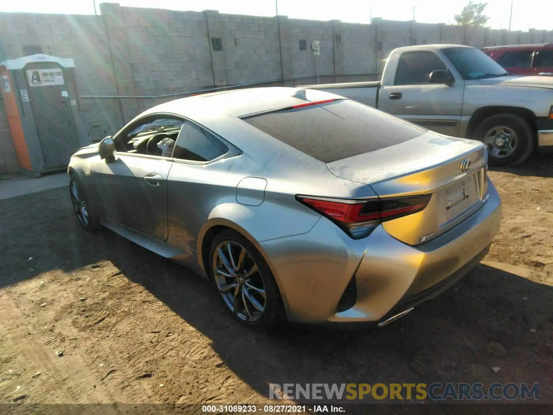 3 Photograph of a damaged car JTHHZ5BC1K5020310 LEXUS RC 2019