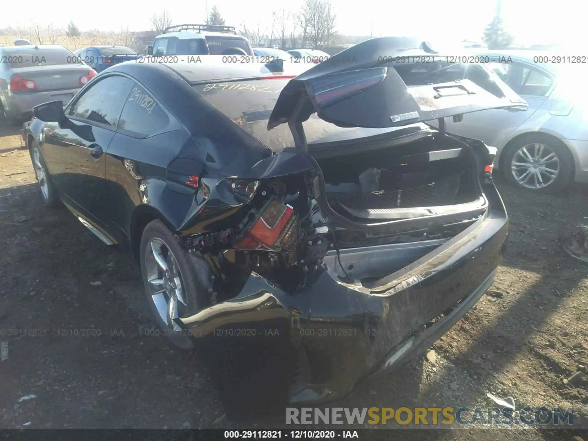 3 Photograph of a damaged car JTHHZ5BC2K5020848 LEXUS RC 2019