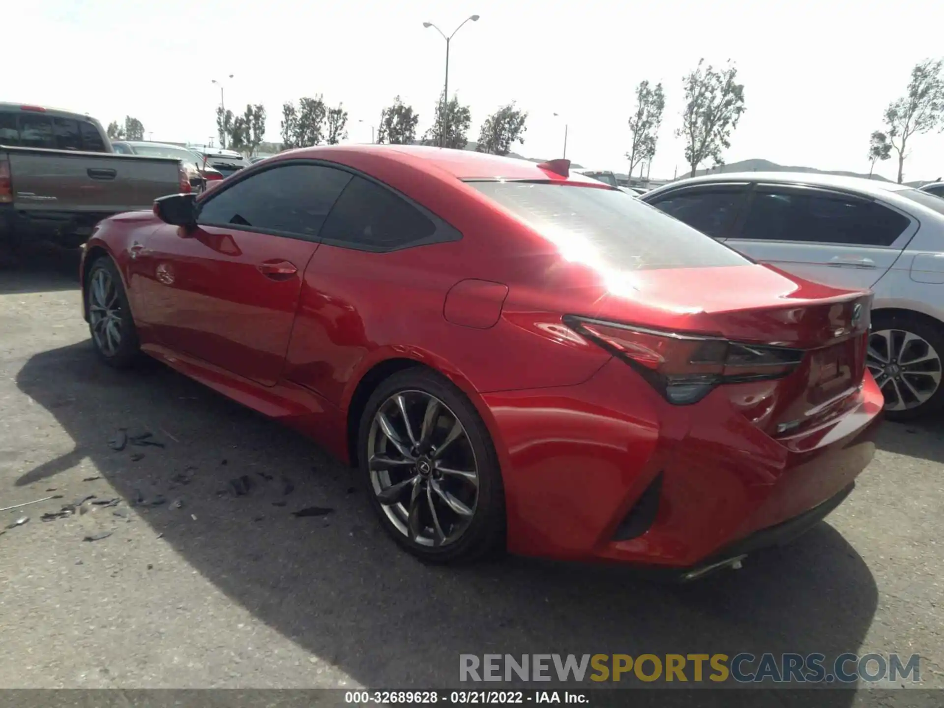 3 Photograph of a damaged car JTHHZ5BC5K5021282 LEXUS RC 2019